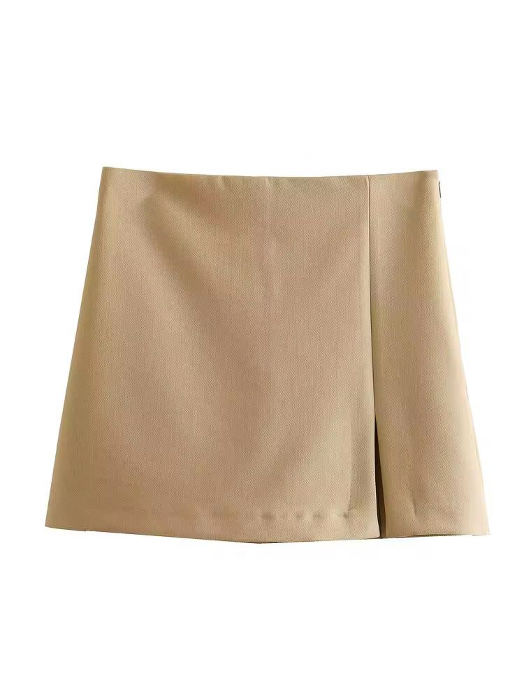 Beige mode skorts