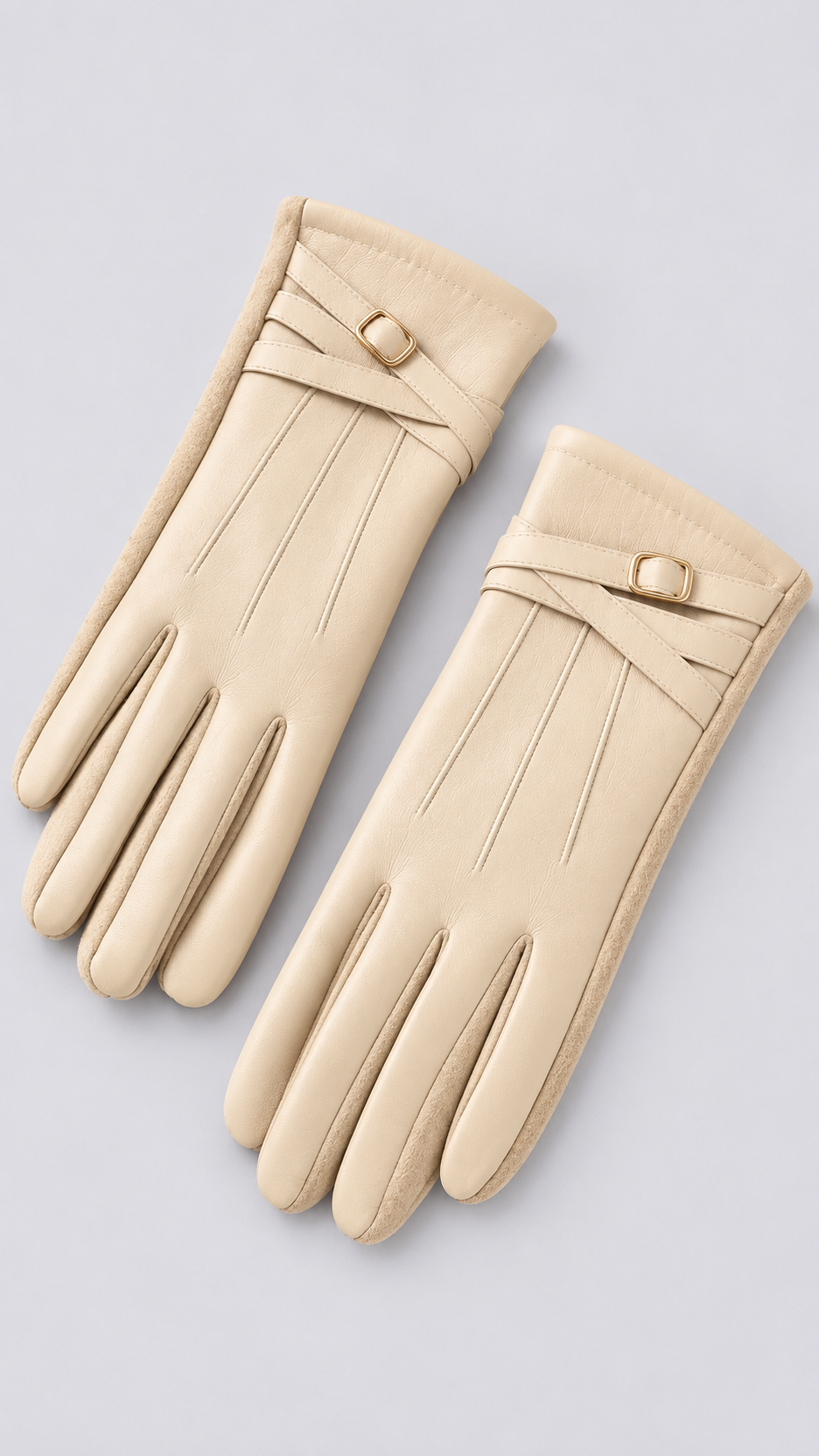 Seraphine Touch-Tip Gloves — Beige product only