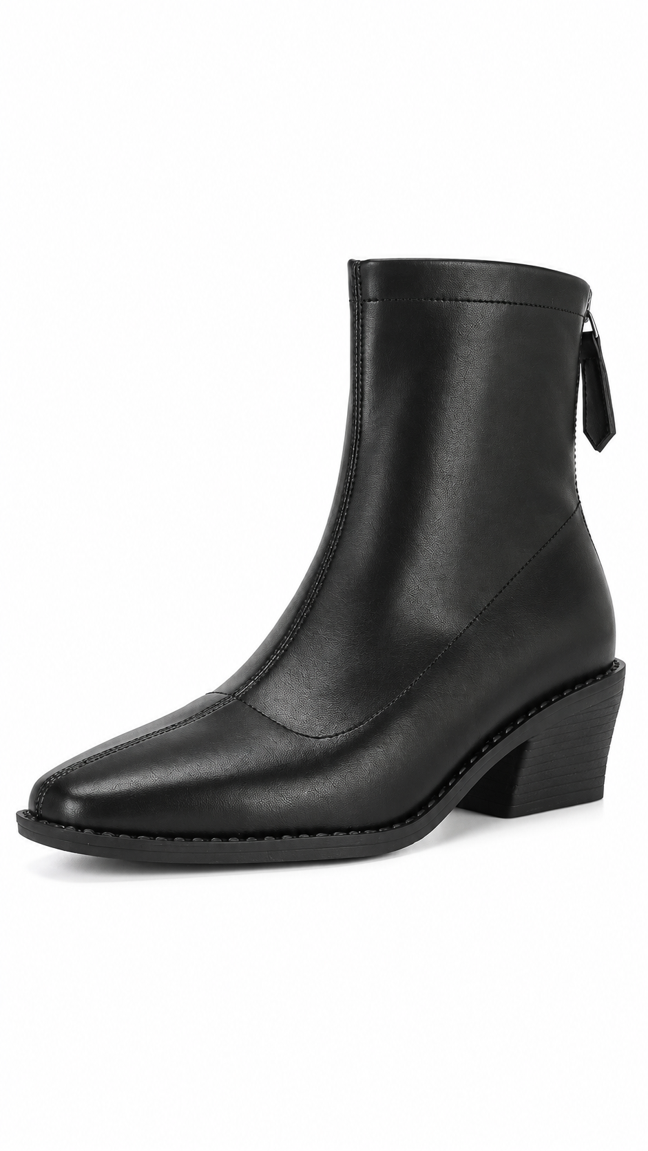 Tamara Square-Toe Boot — Black product only