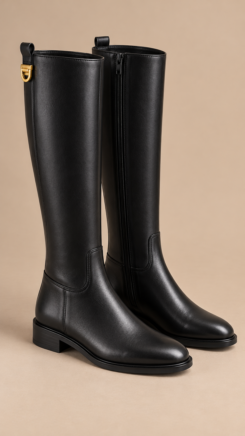 Brisa D-Ring Riding Boot — Black product only