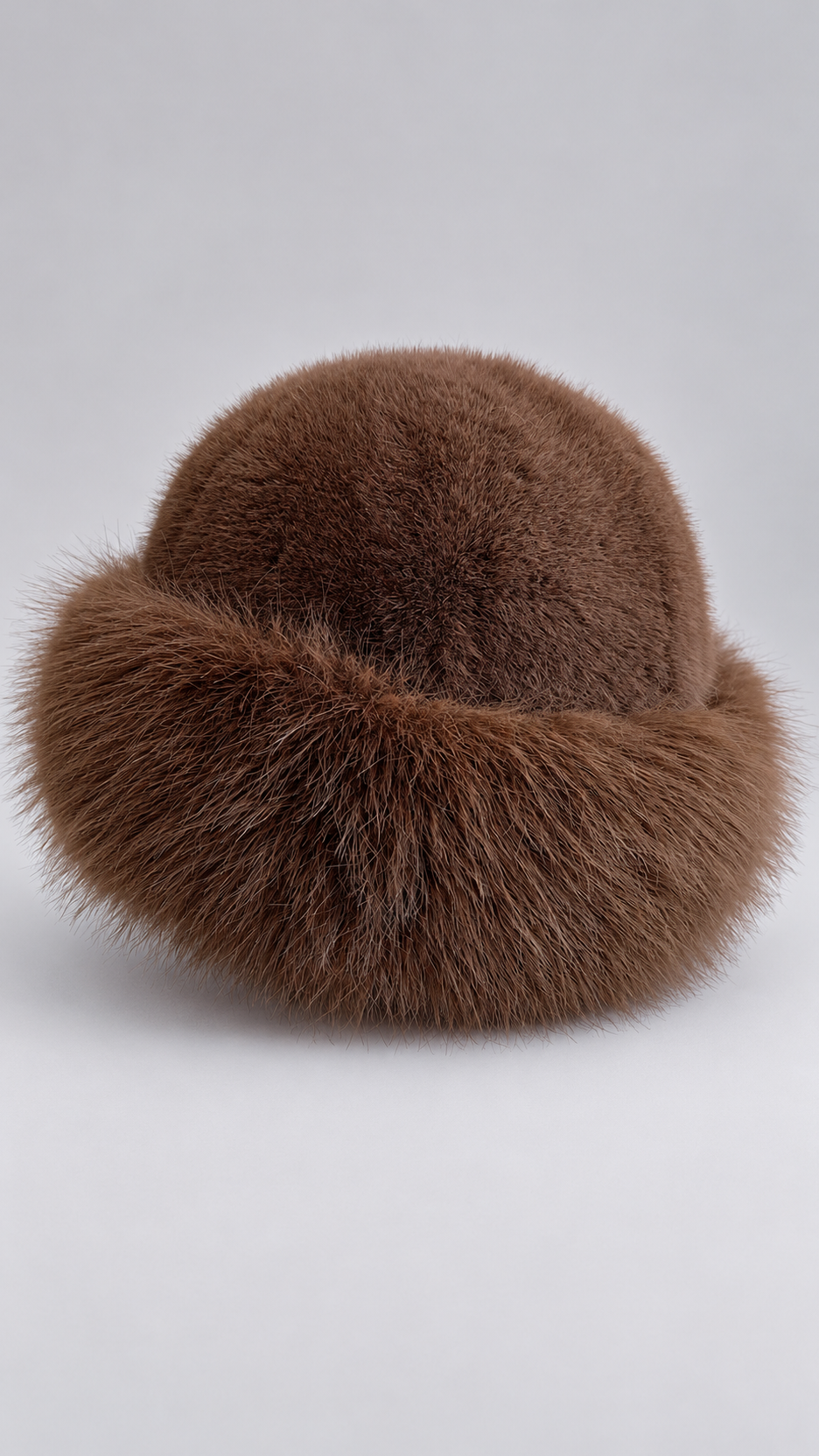 Tatiana Fur-Roll Cossack Hat — Brown product only