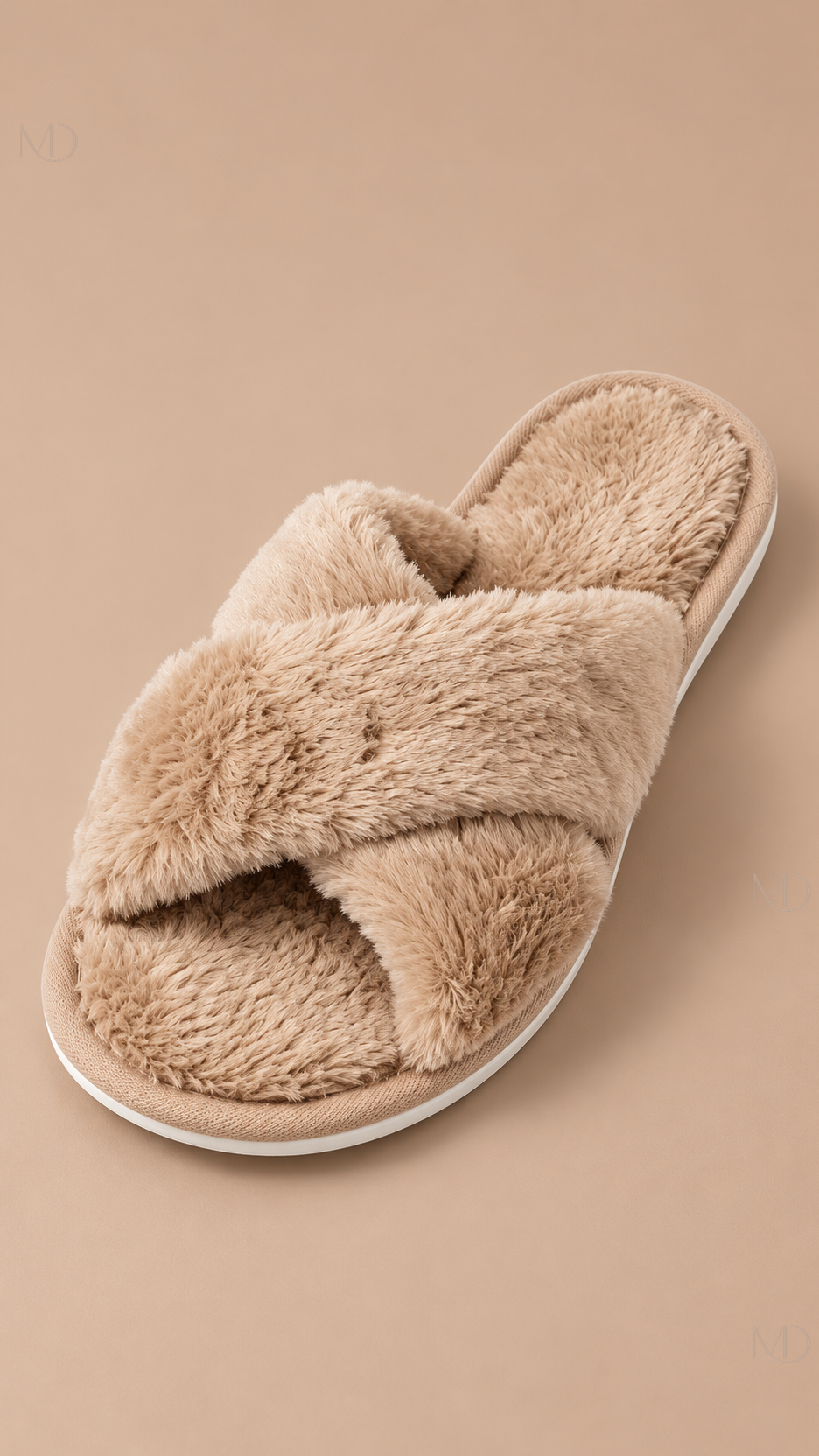 Calliope Crisscross Slide — Brown product only