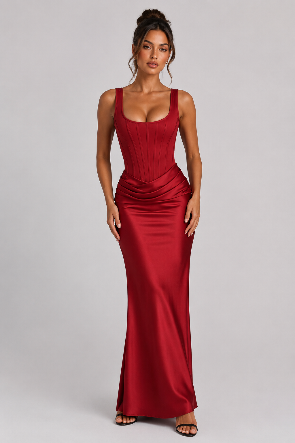 Ruched Maxi Dress