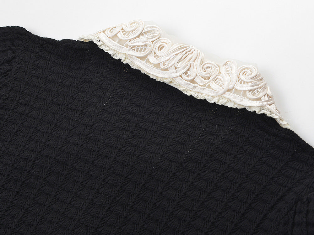 Colette Lace Collar Top