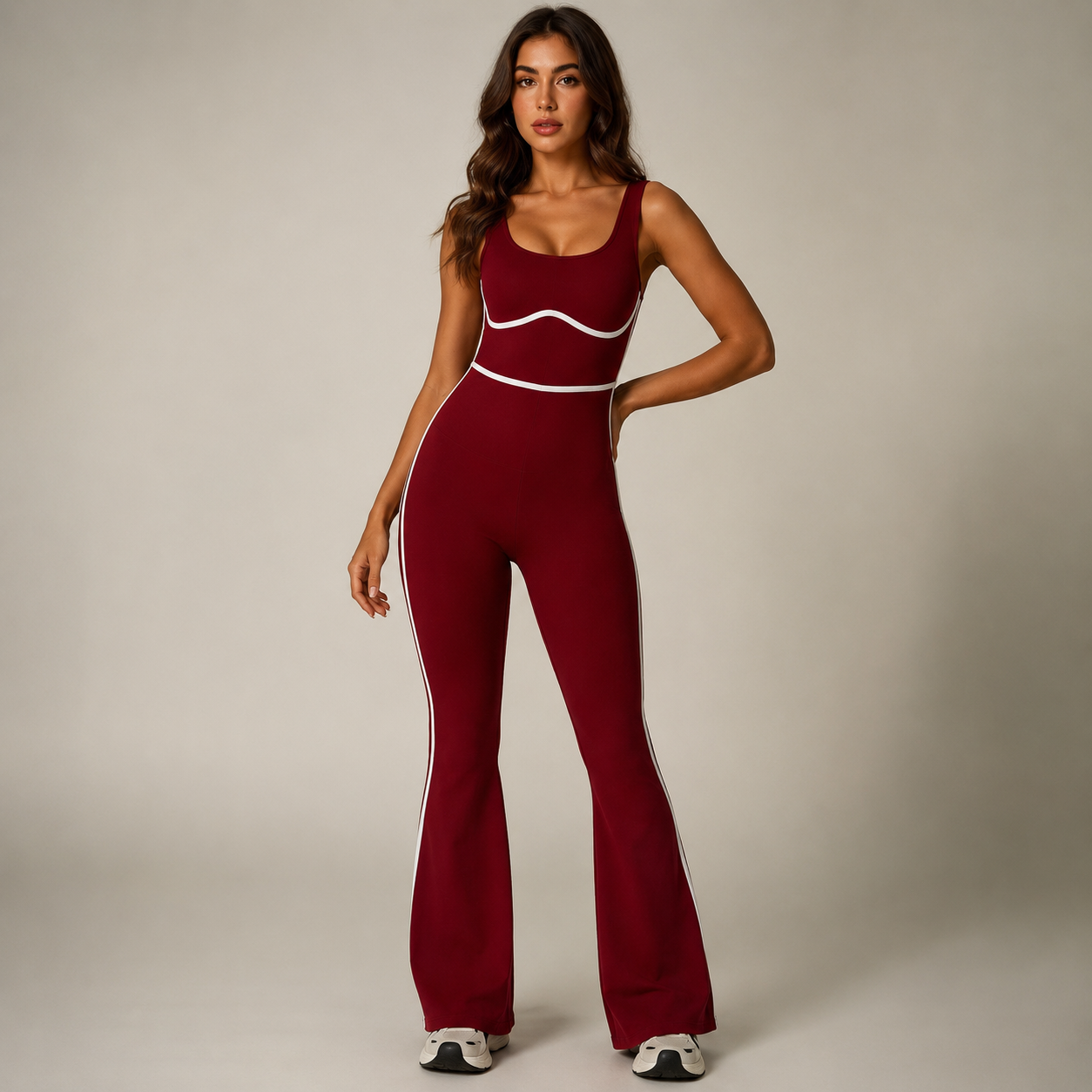 Body Contouring Athletic Jumpsuit