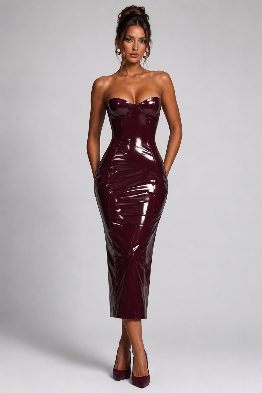 AMALA MIDI DRESS