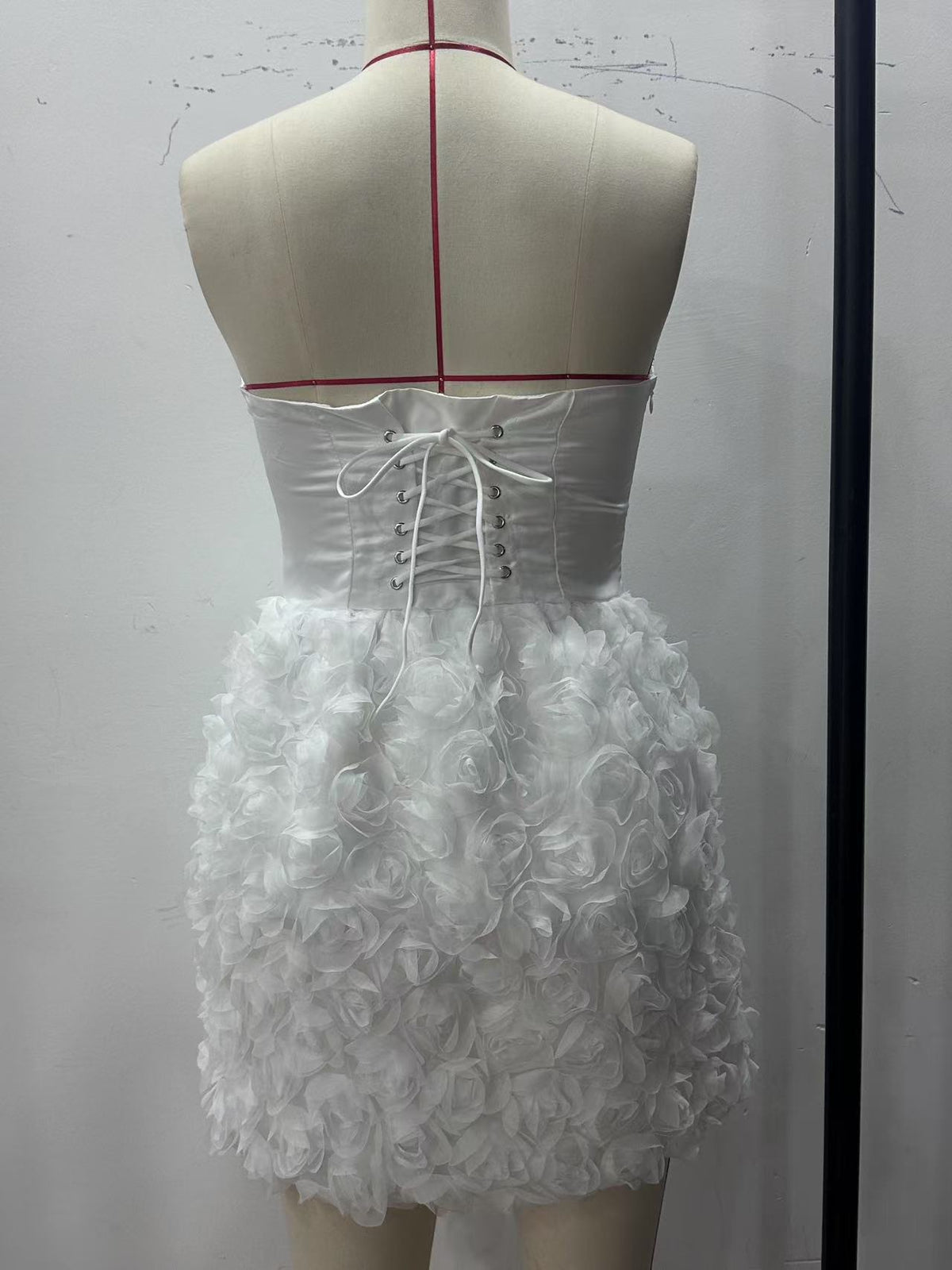 Elite Muse Strapless Mini Dress