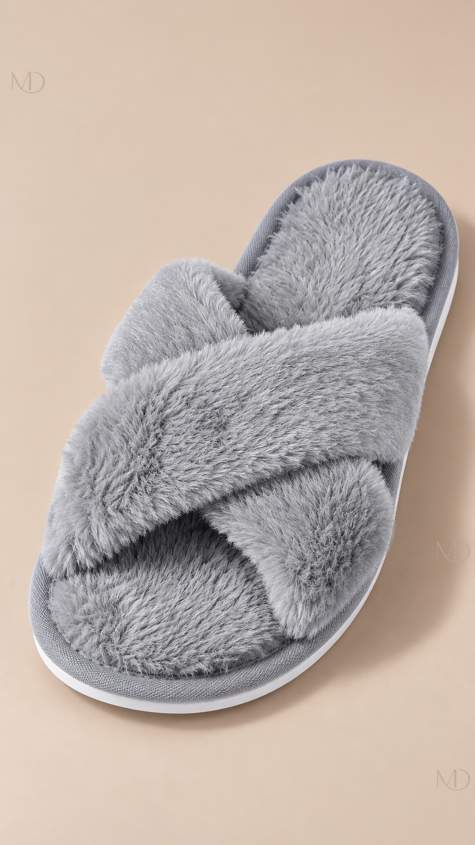 Calliope Crisscross Slide — Gray product only