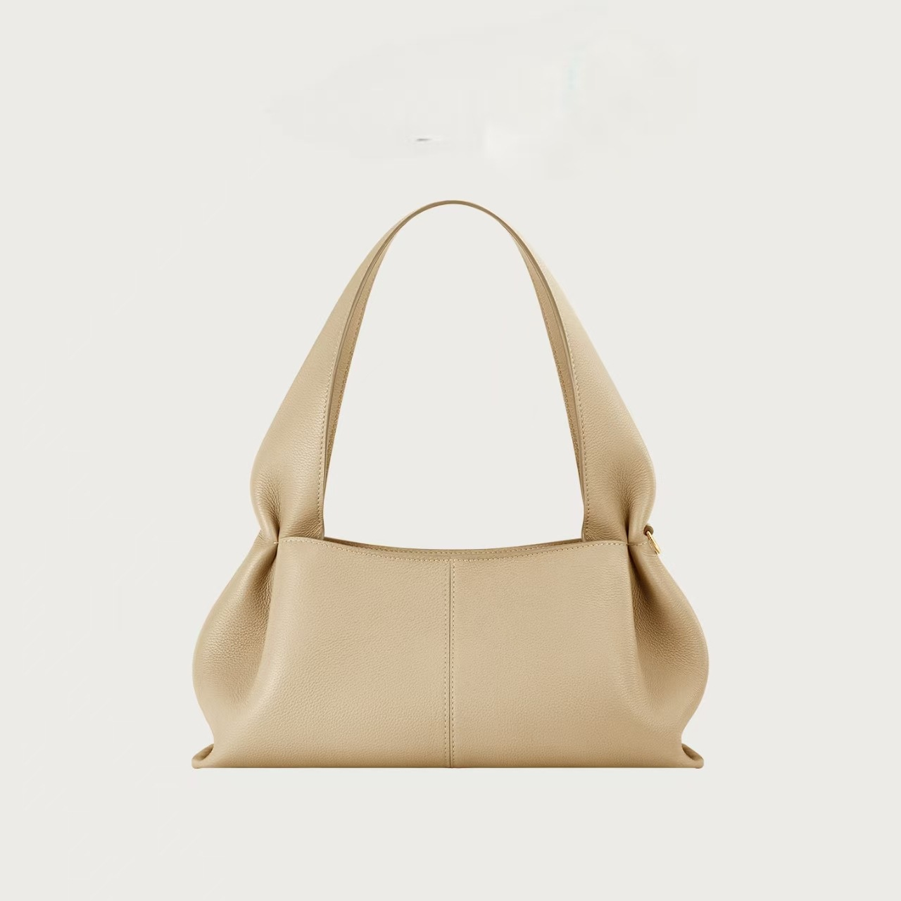 East-West Leather Shoulder Bag