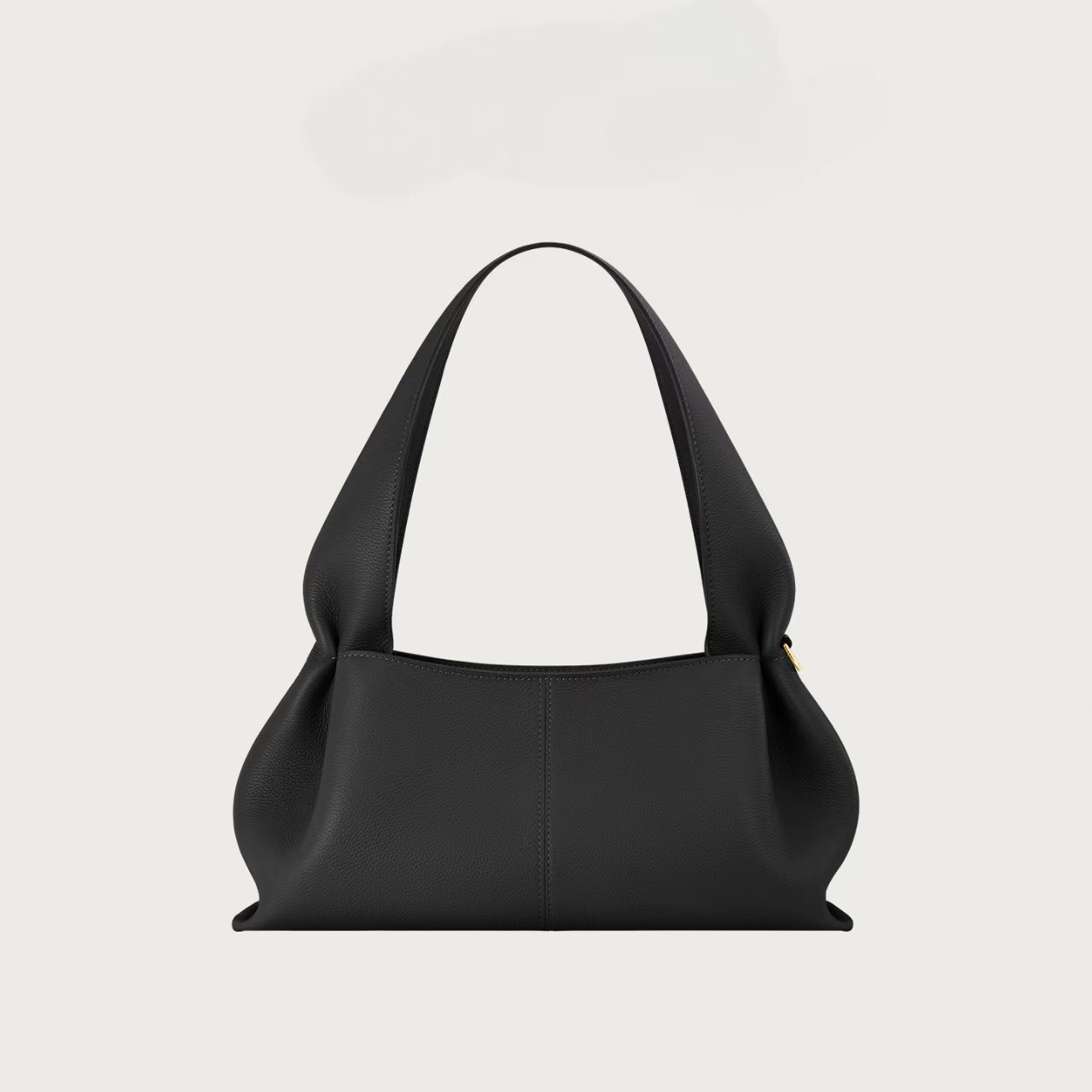 East-West Leather Shoulder Bag