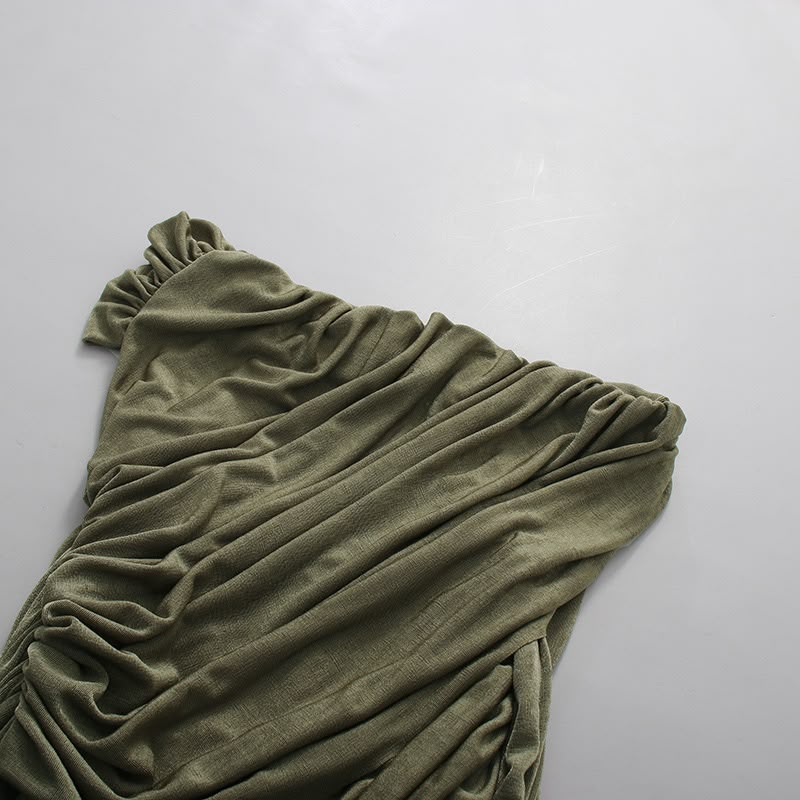 Lunavelle Halter Maxi Dress