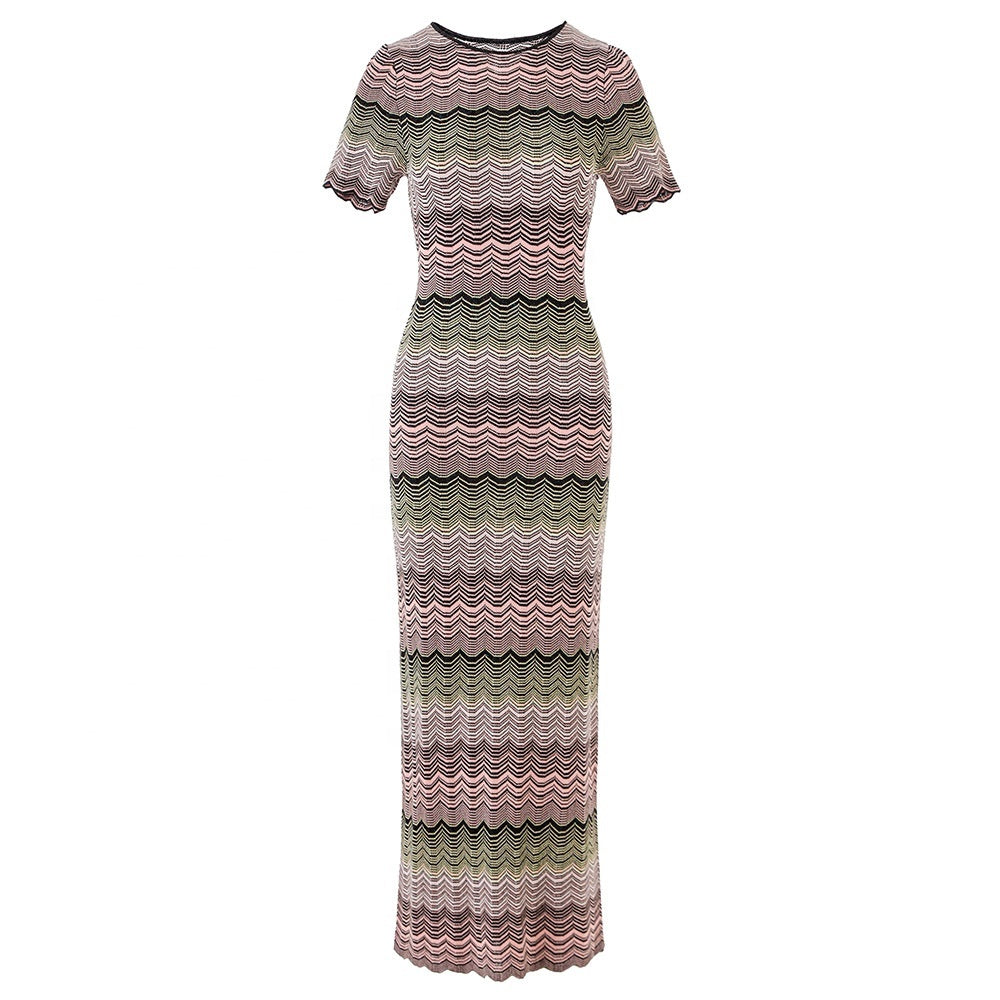 Serina Stripe Maxi Dress