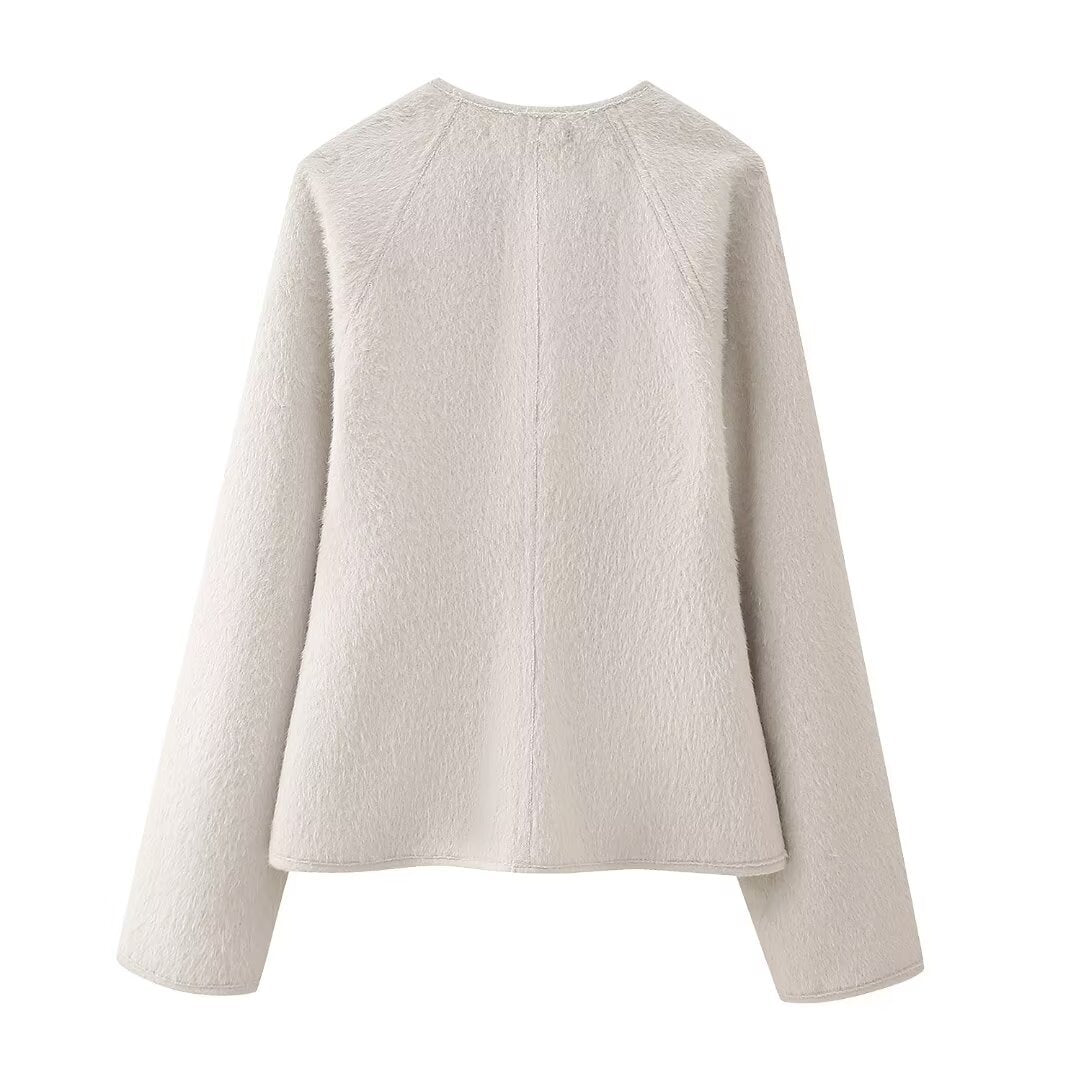 Buckle Closure Cardigan