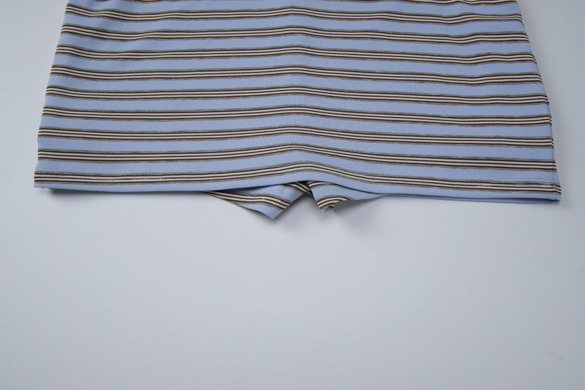 Margot Striped Skirt Set