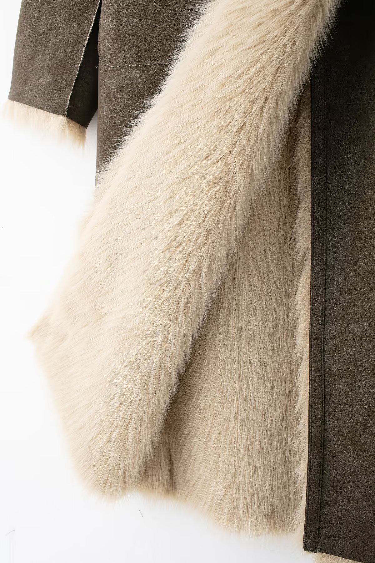 Noelle Reversible Shearling Coat