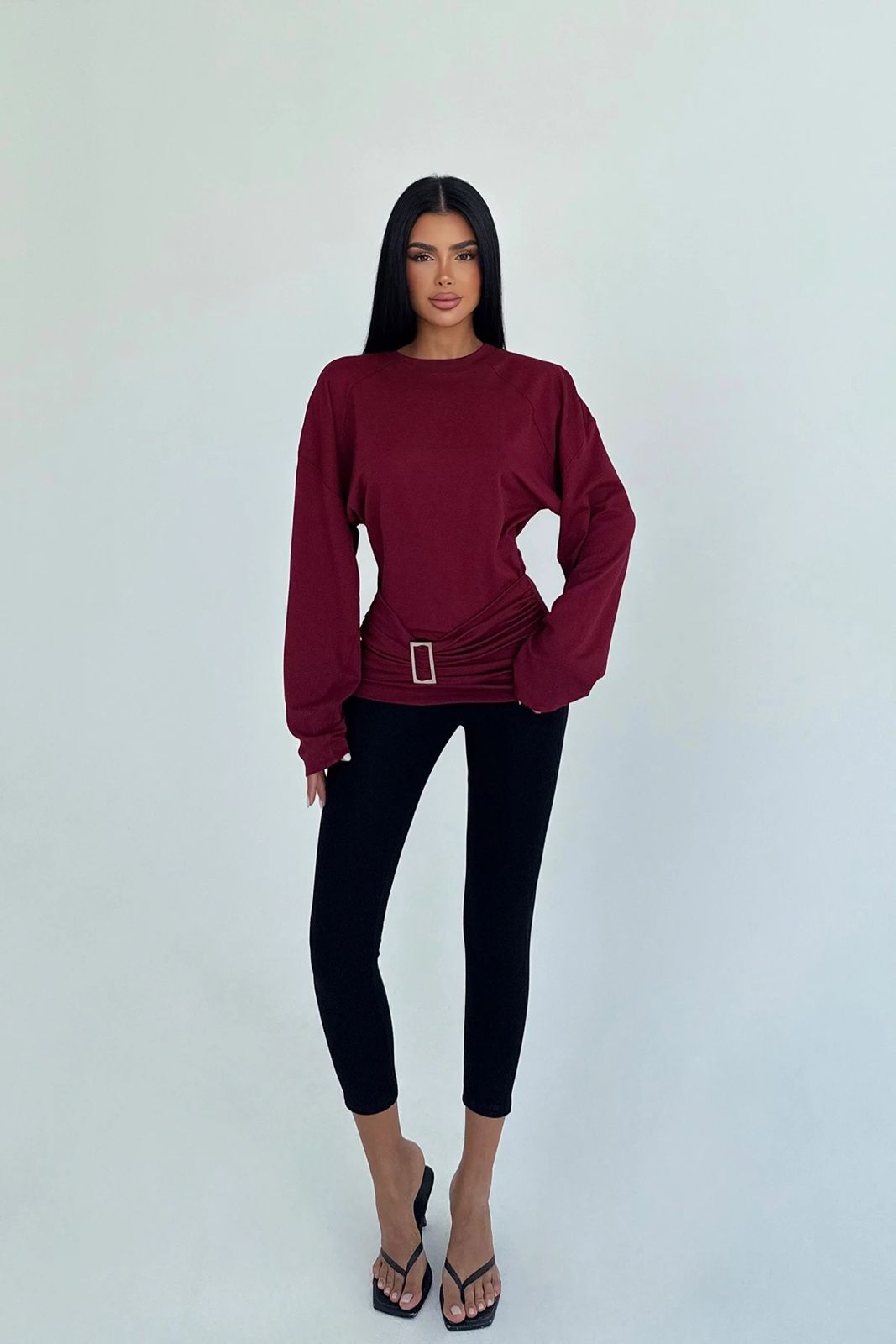 Bluza me mëngë të gjata Pia