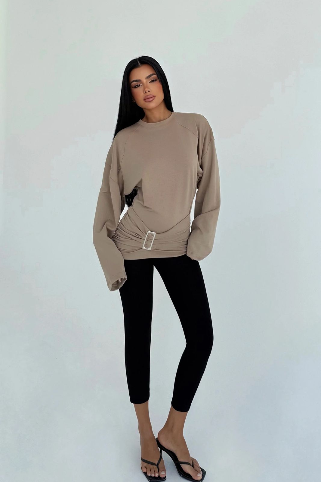 Bluza me mëngë të gjata Pia
