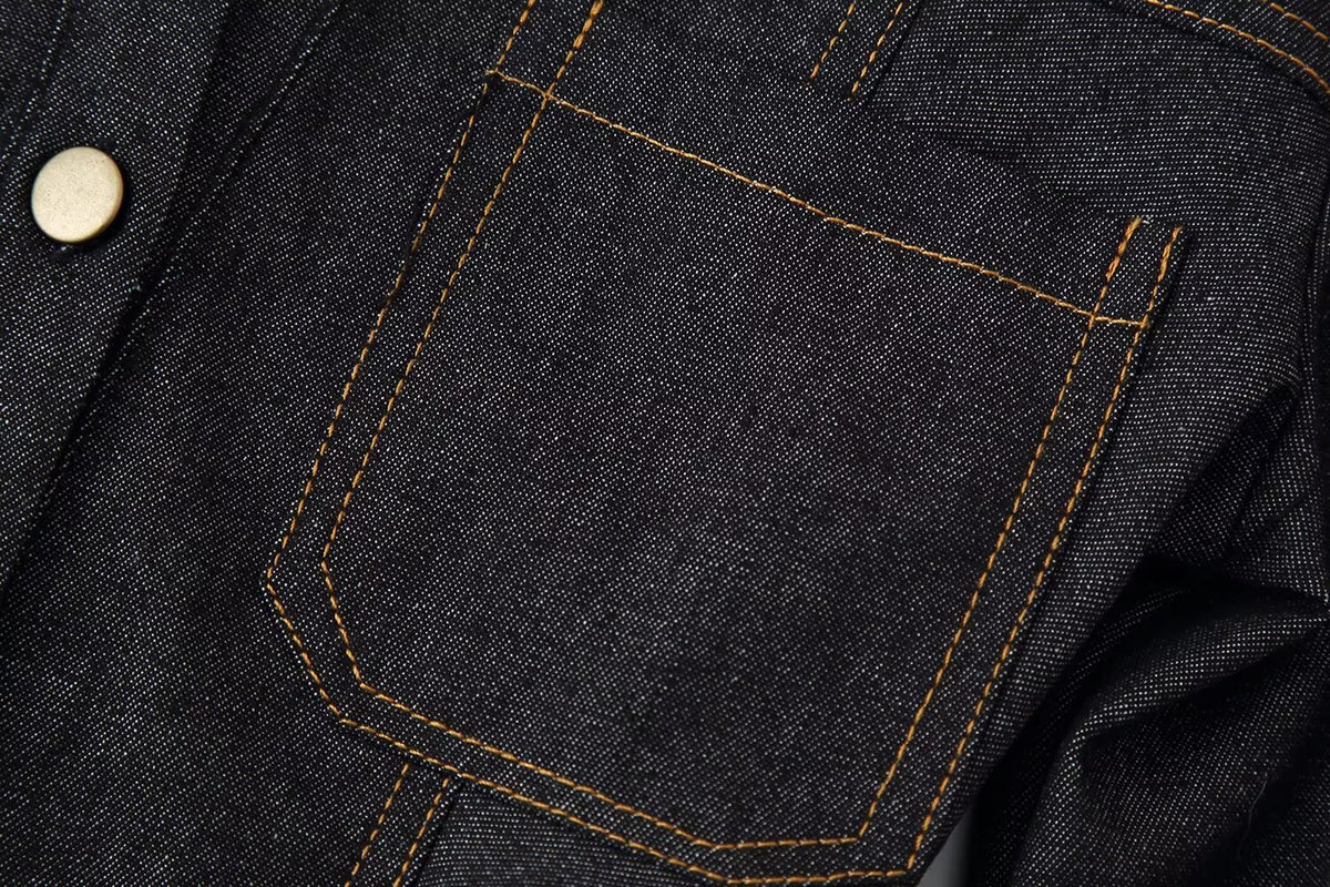 Rae Denim Shirt & Pants Set