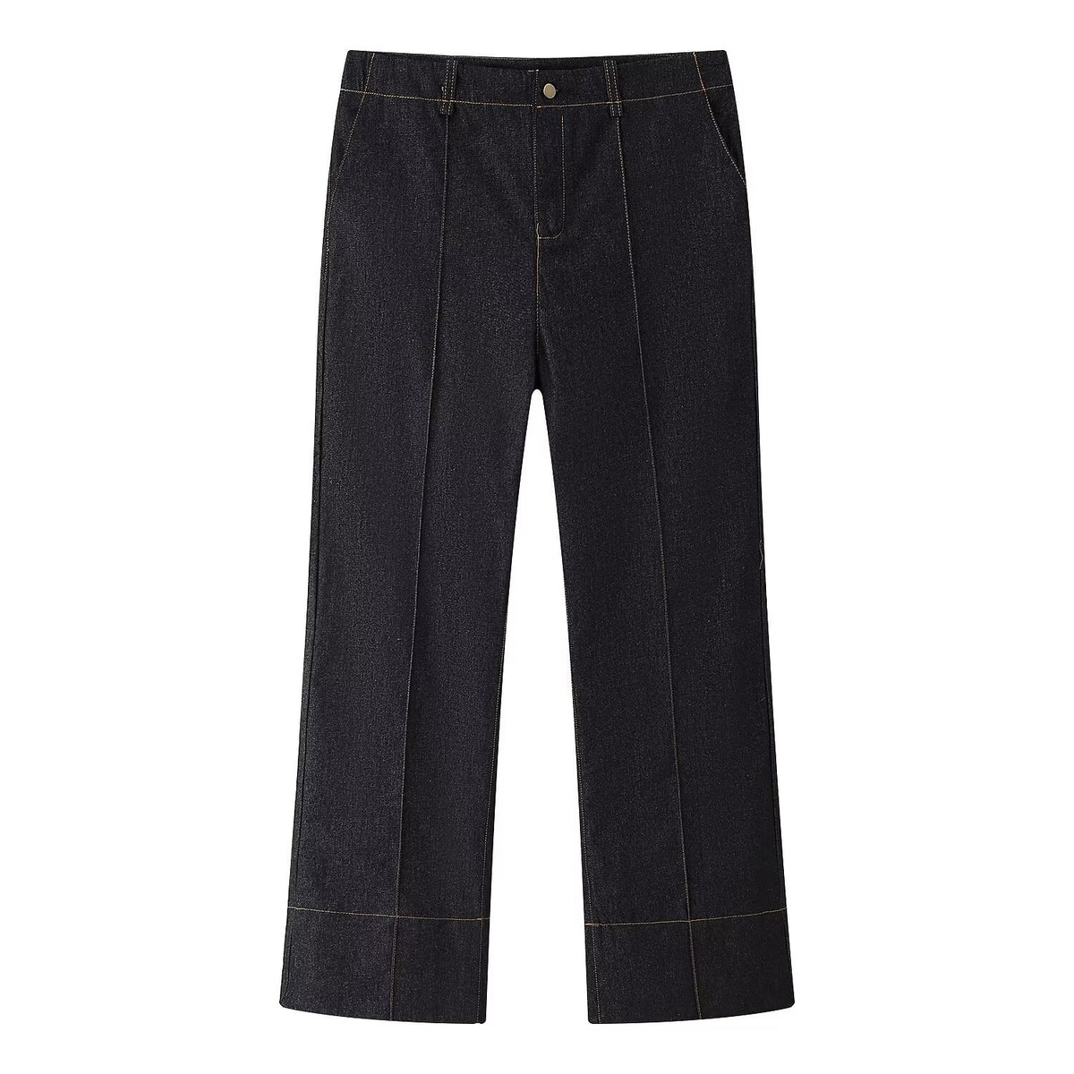 Rae Denim Shirt & Pants Set
