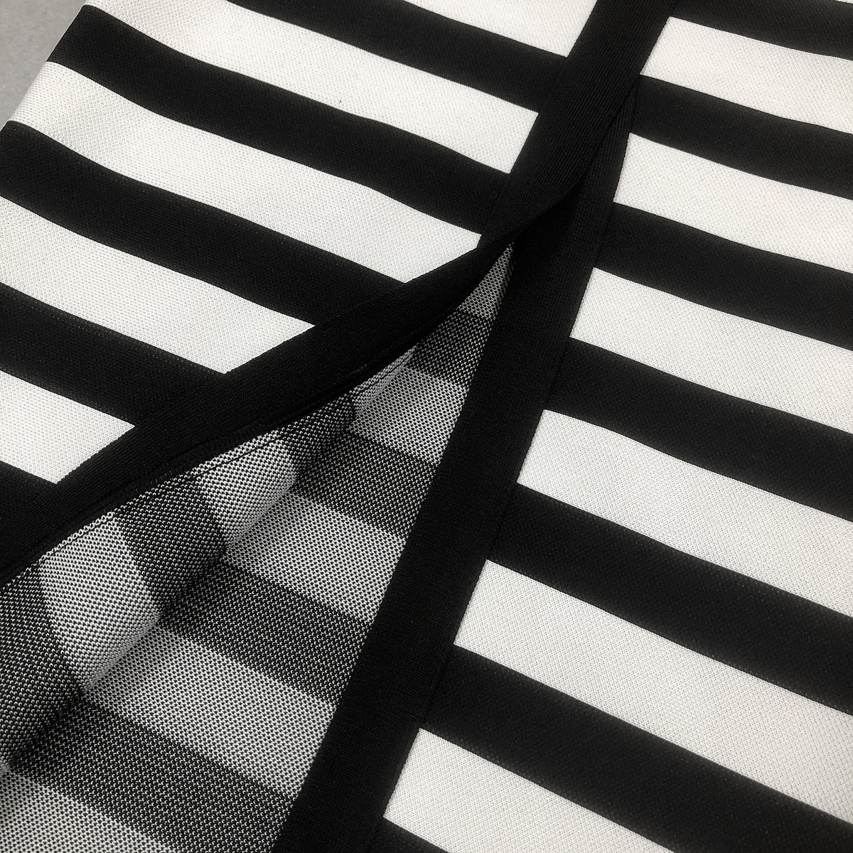 Rivette Striped Off-Shoulder Maxi Dress