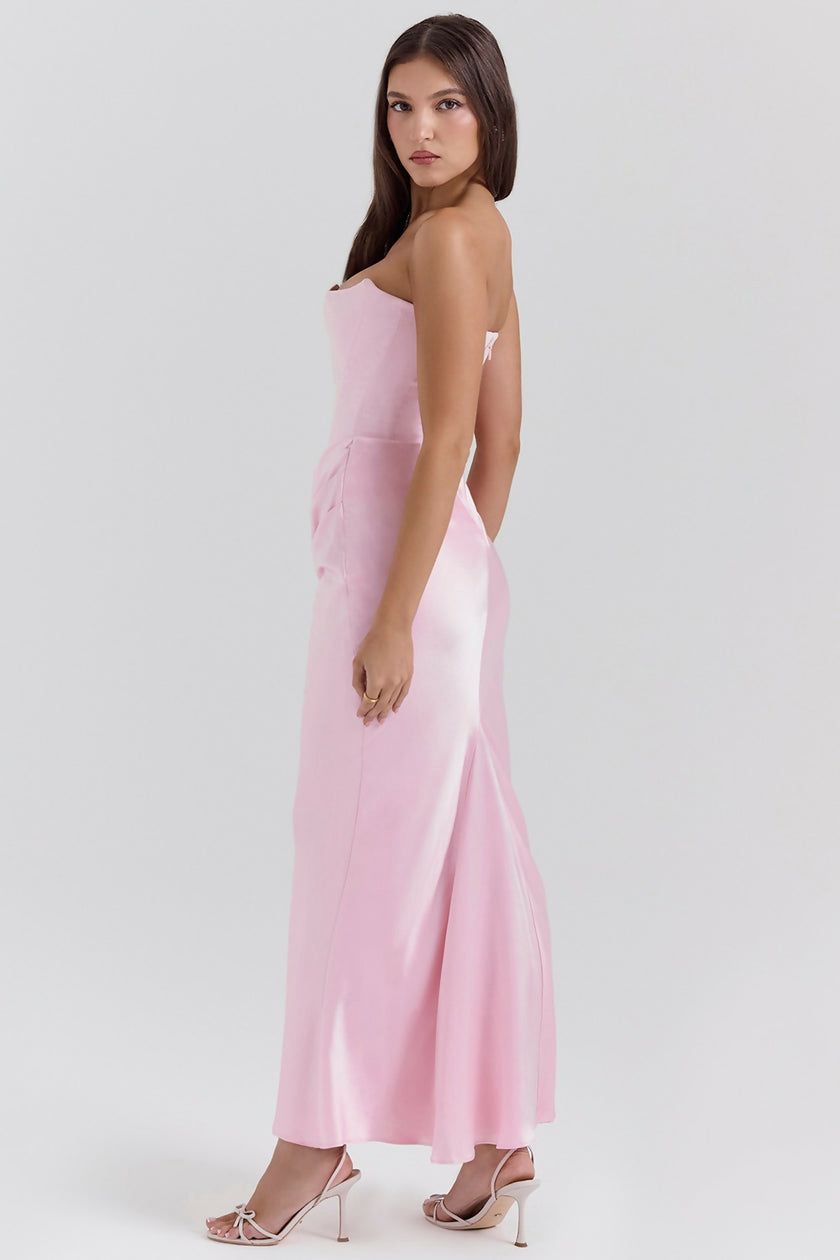 Satin Symphony dress - MD Fashionwear