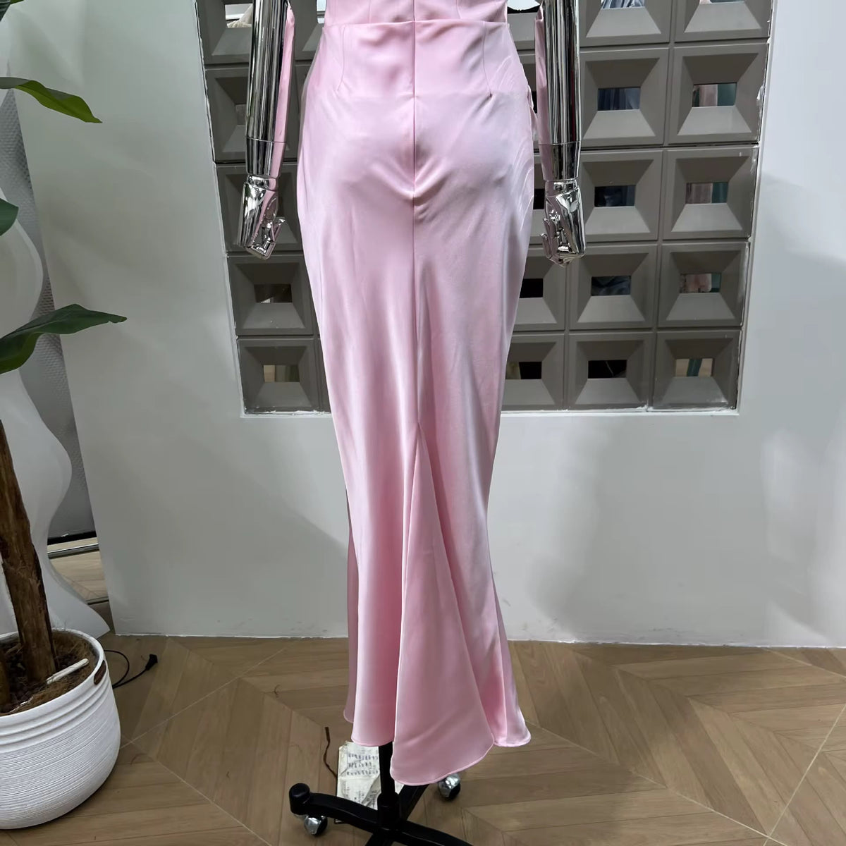 Satin Symphony dress