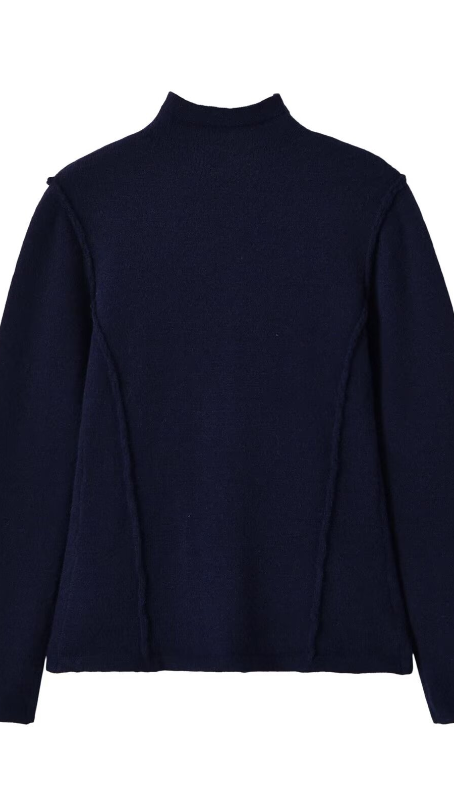Zarz handmade european and american style new women's fashionable long-sleeved stand collar slim-fit cardigan jacket 2893134 — 2