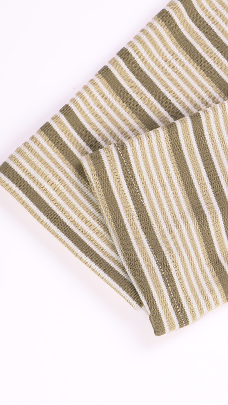 Xy26531 european and american cross-border striped top, halter neck with flowing ribbon, one-shoulder, long-sleeved, slim-fit, pure and alluring hot girl style blouse — 12