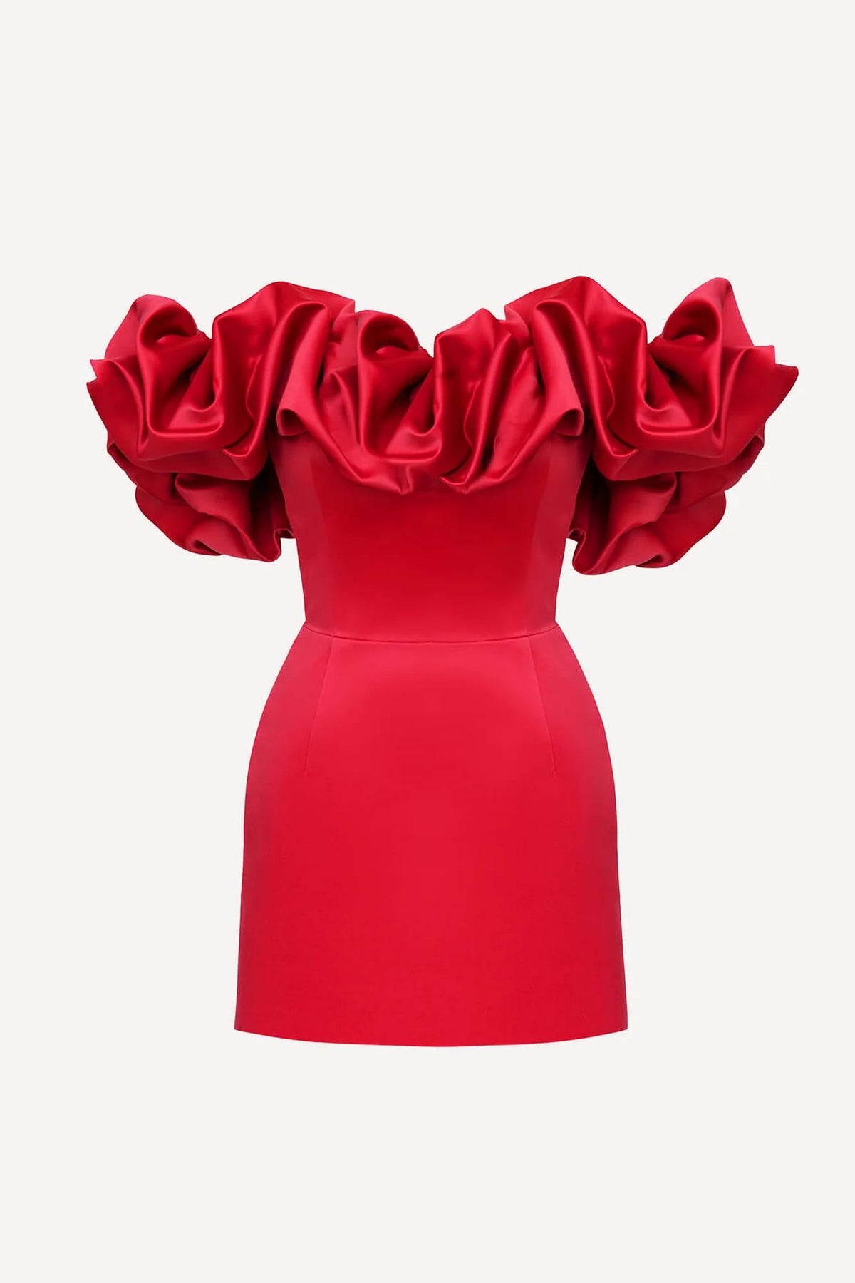 Ruffle Mini Dress - MD Fashionwear
