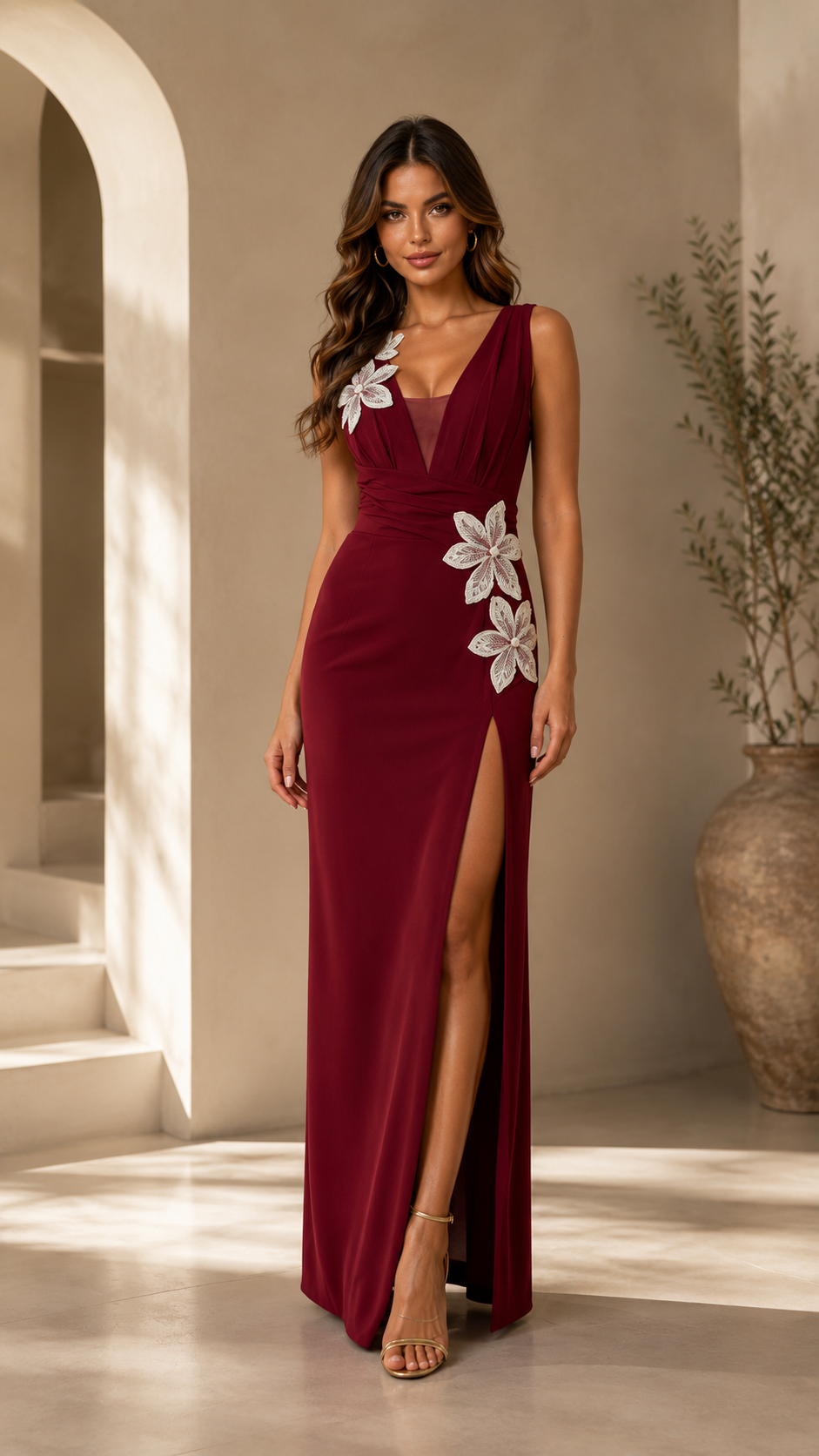 Evangeline A-Line Maxi Dress
