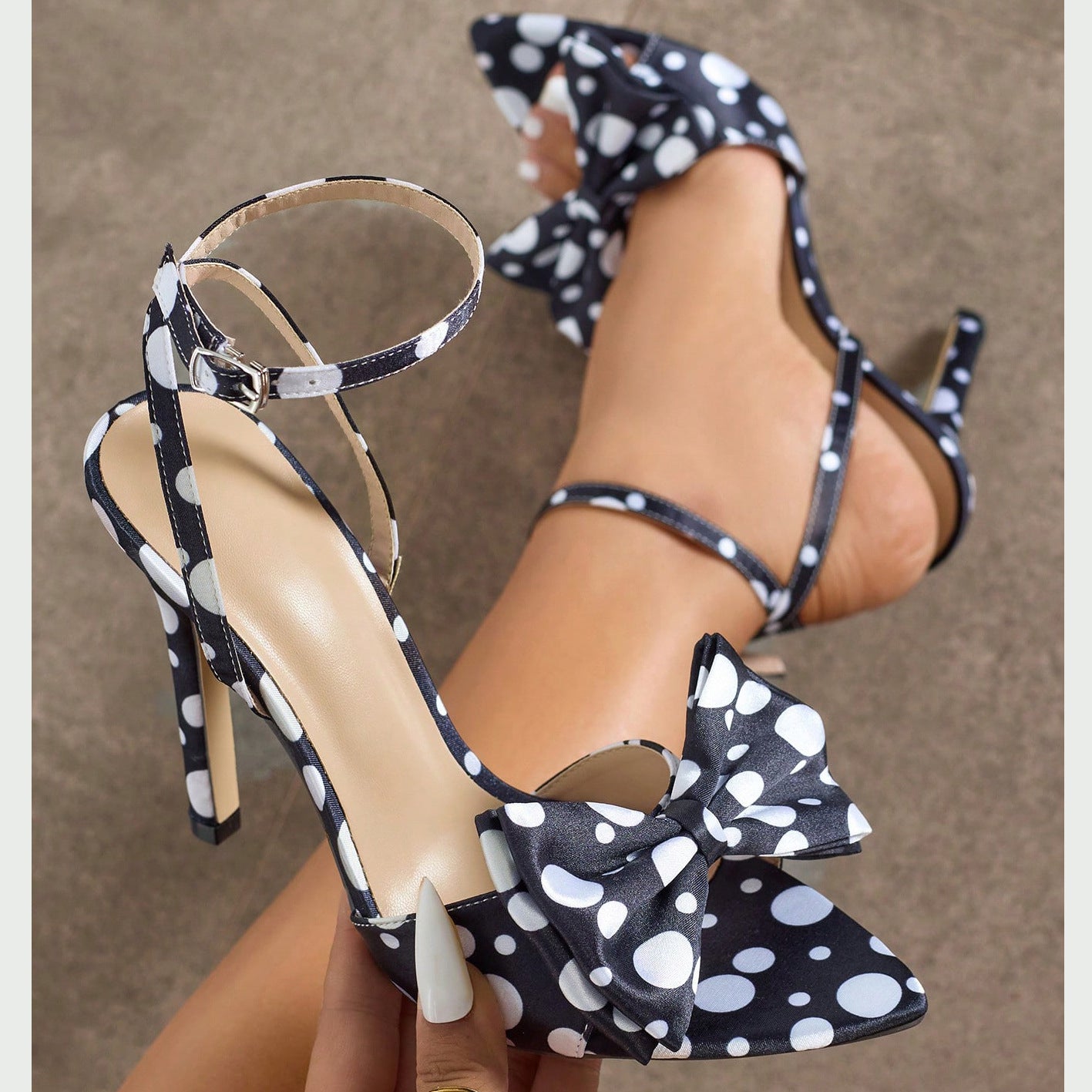 Celeste Point Heels