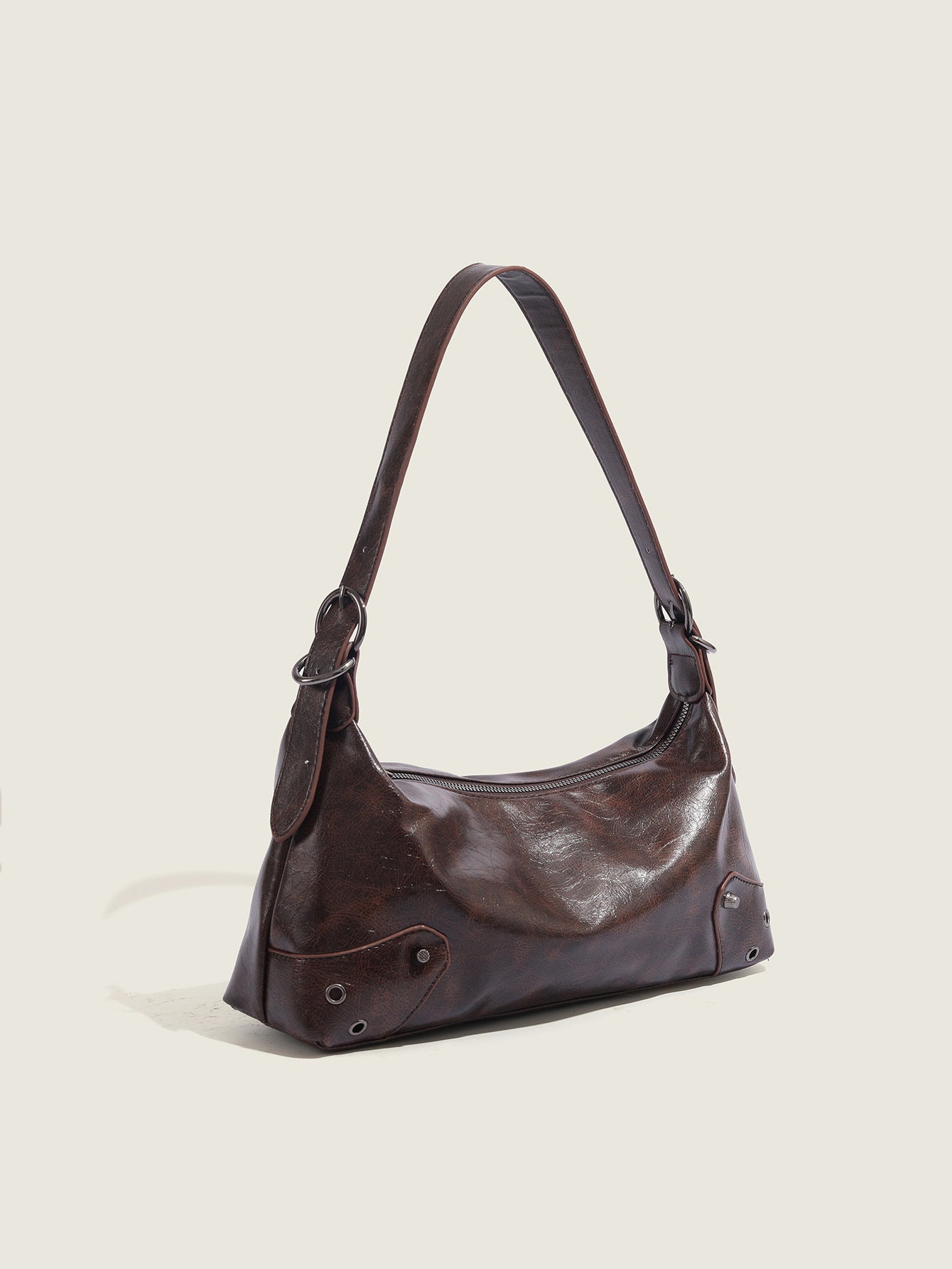 Rivet Edge Shoulder Bag