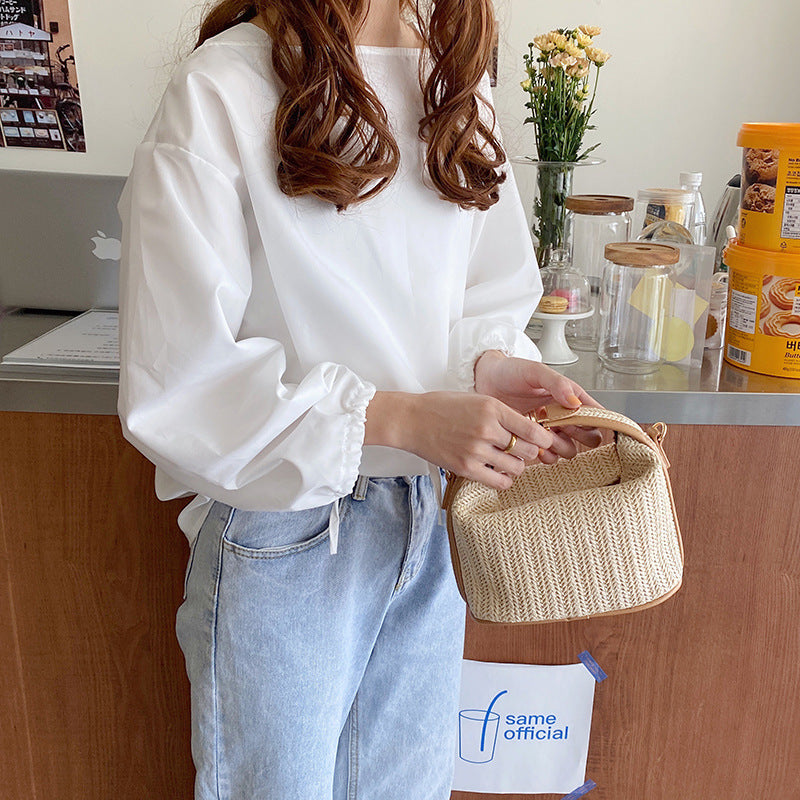 Coastal Woven Mini Bag