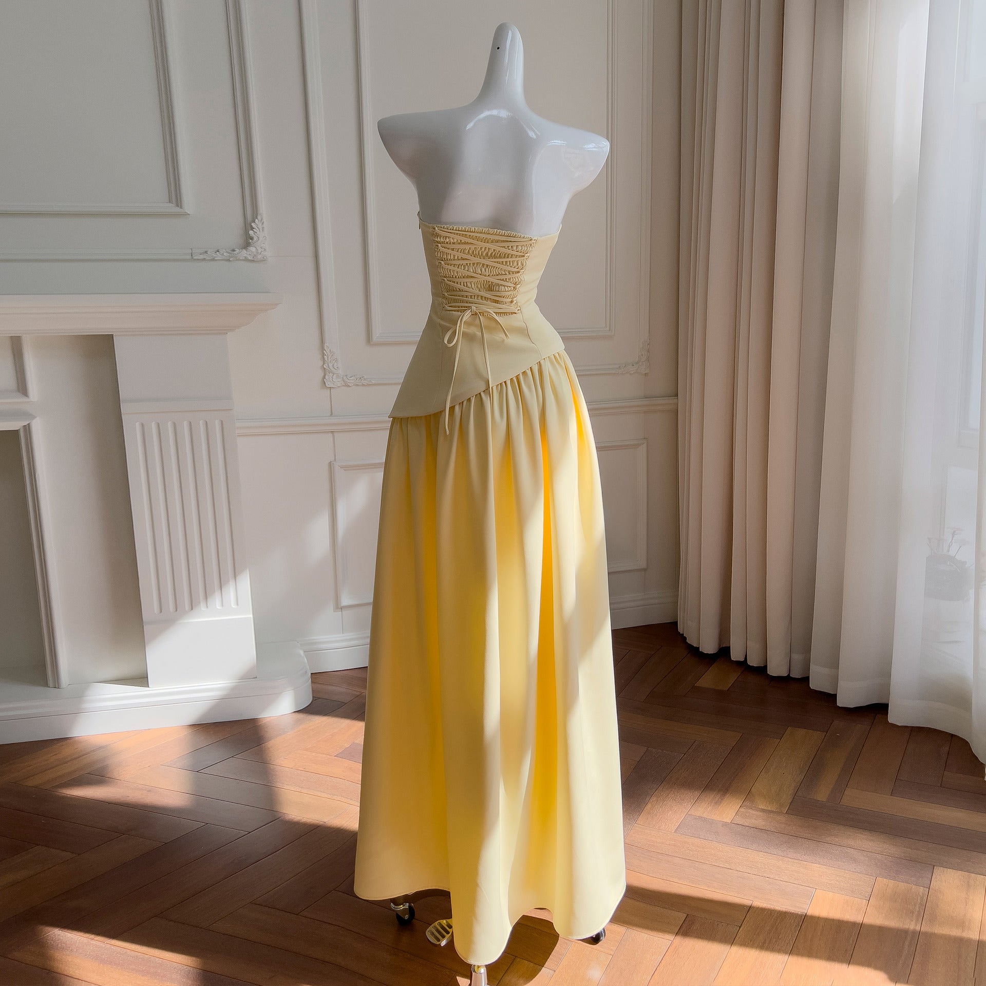 Soleil Satin Maxi Dress