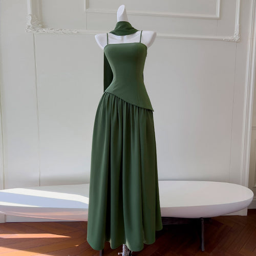 Emeraldé One-Line Maxi Dress