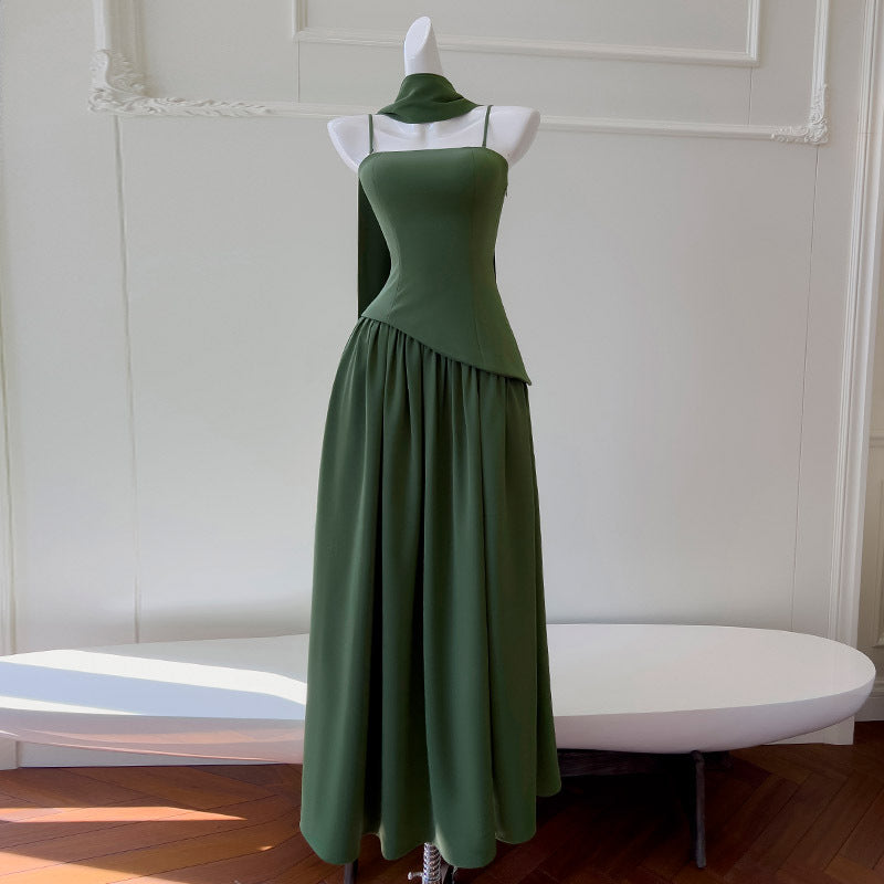Emeraldé One-Line Maxi Dress