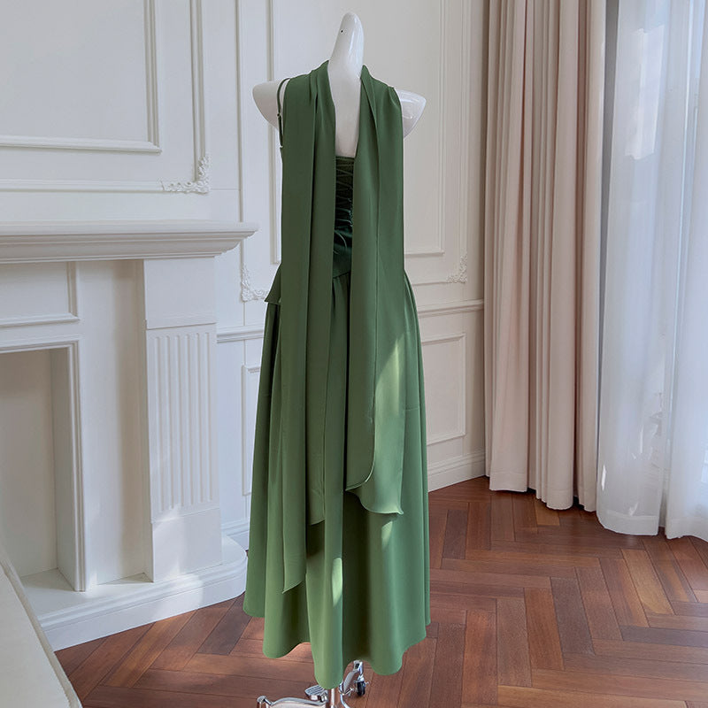 Emeraldé One-Line Maxi Dress
