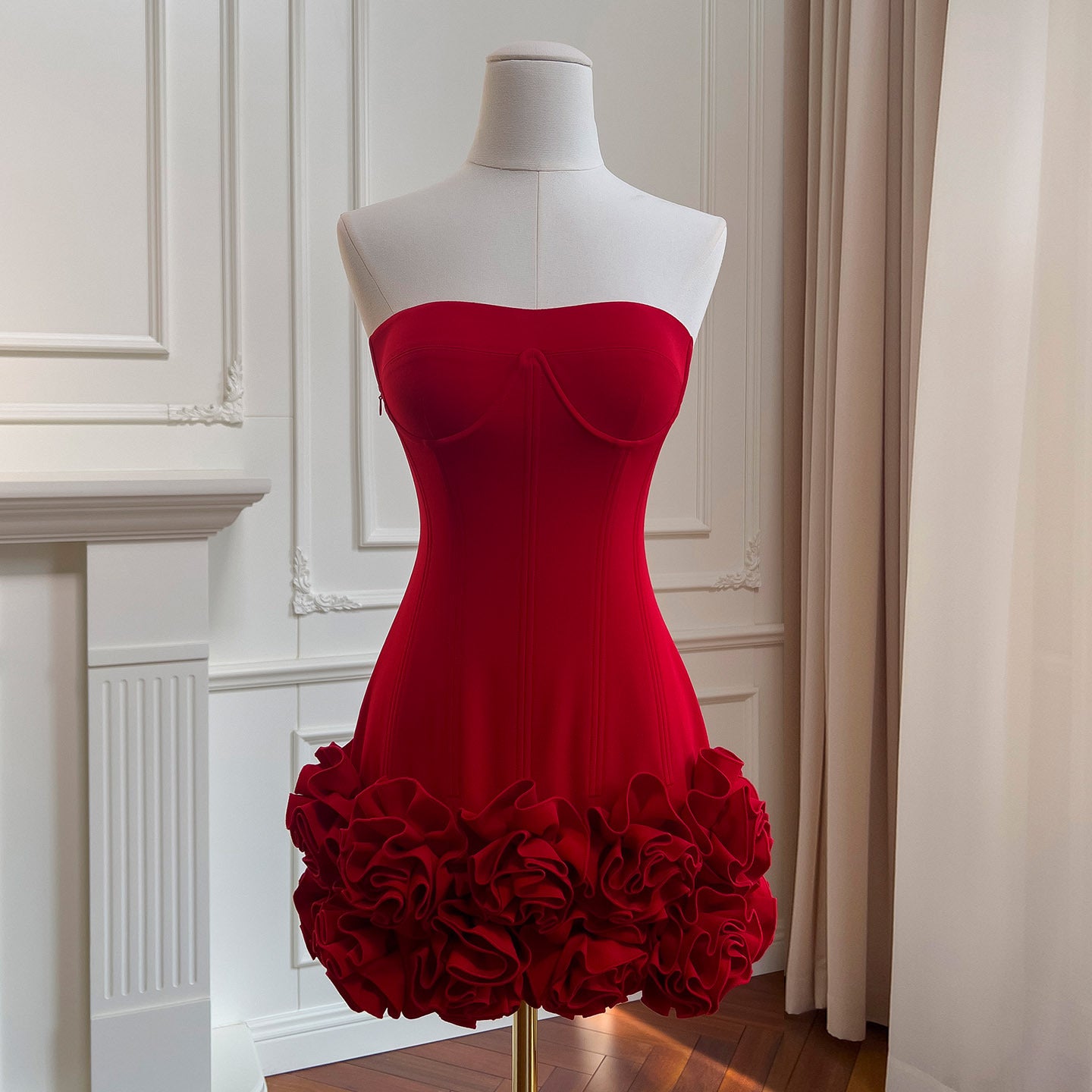 Vivienne One-Line Mini Dress