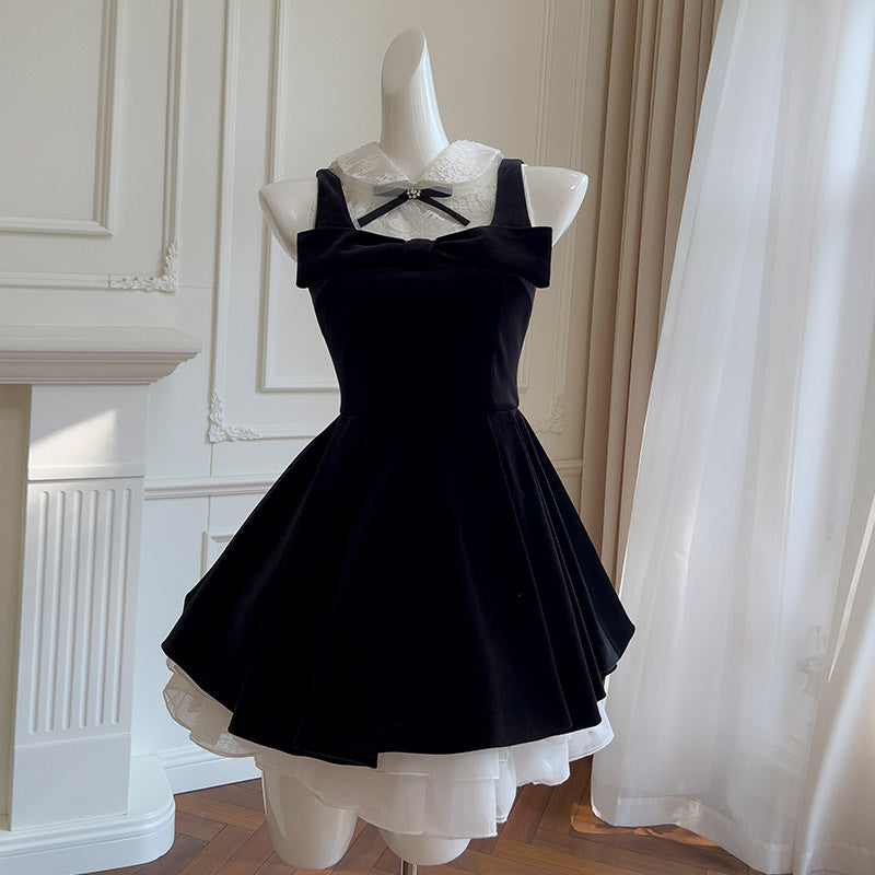 Élorette Doll Collar Mini Dress
