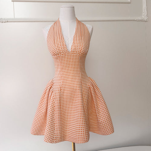 Clementine Polka Maxi Dress