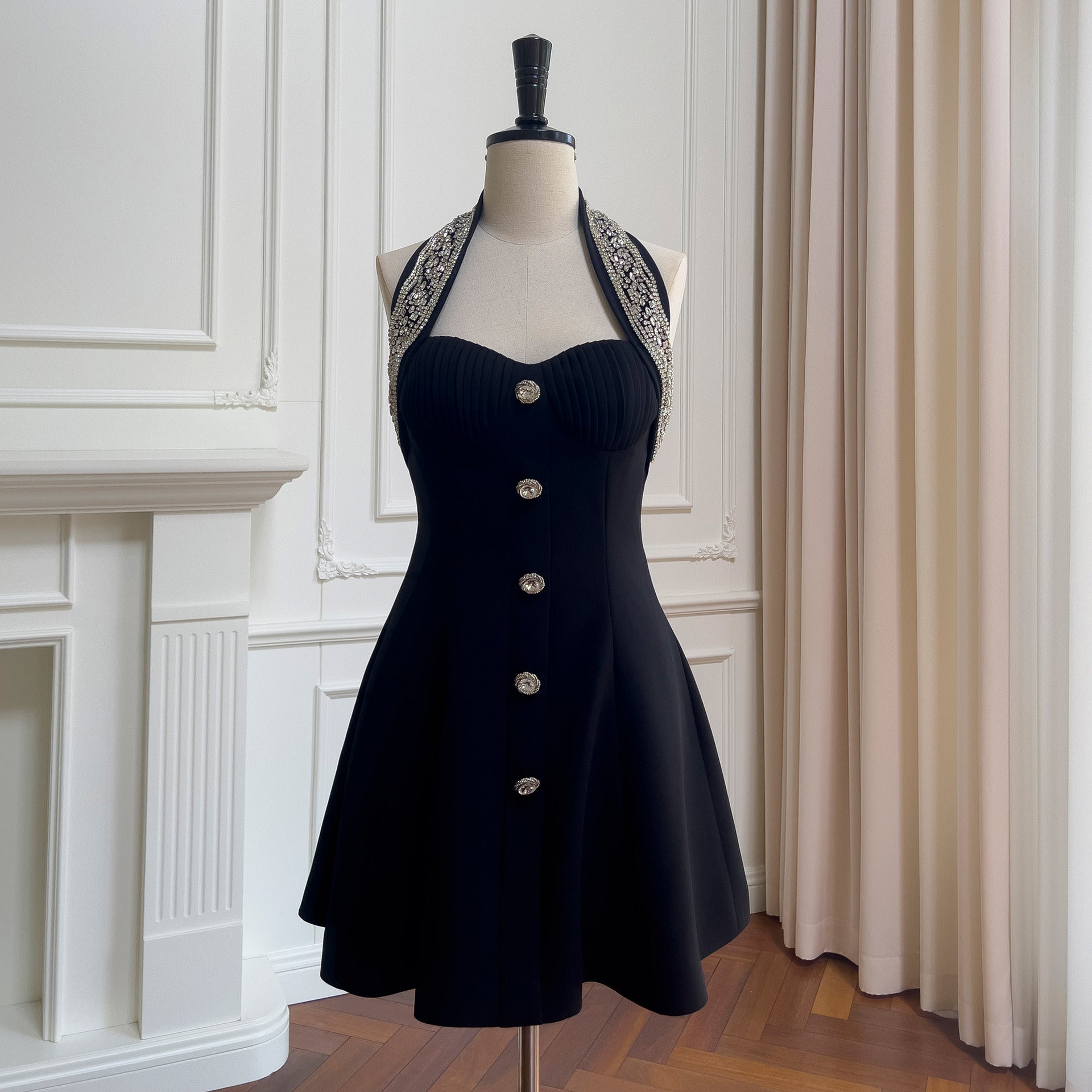 Noiréa Diamond Mini Dress