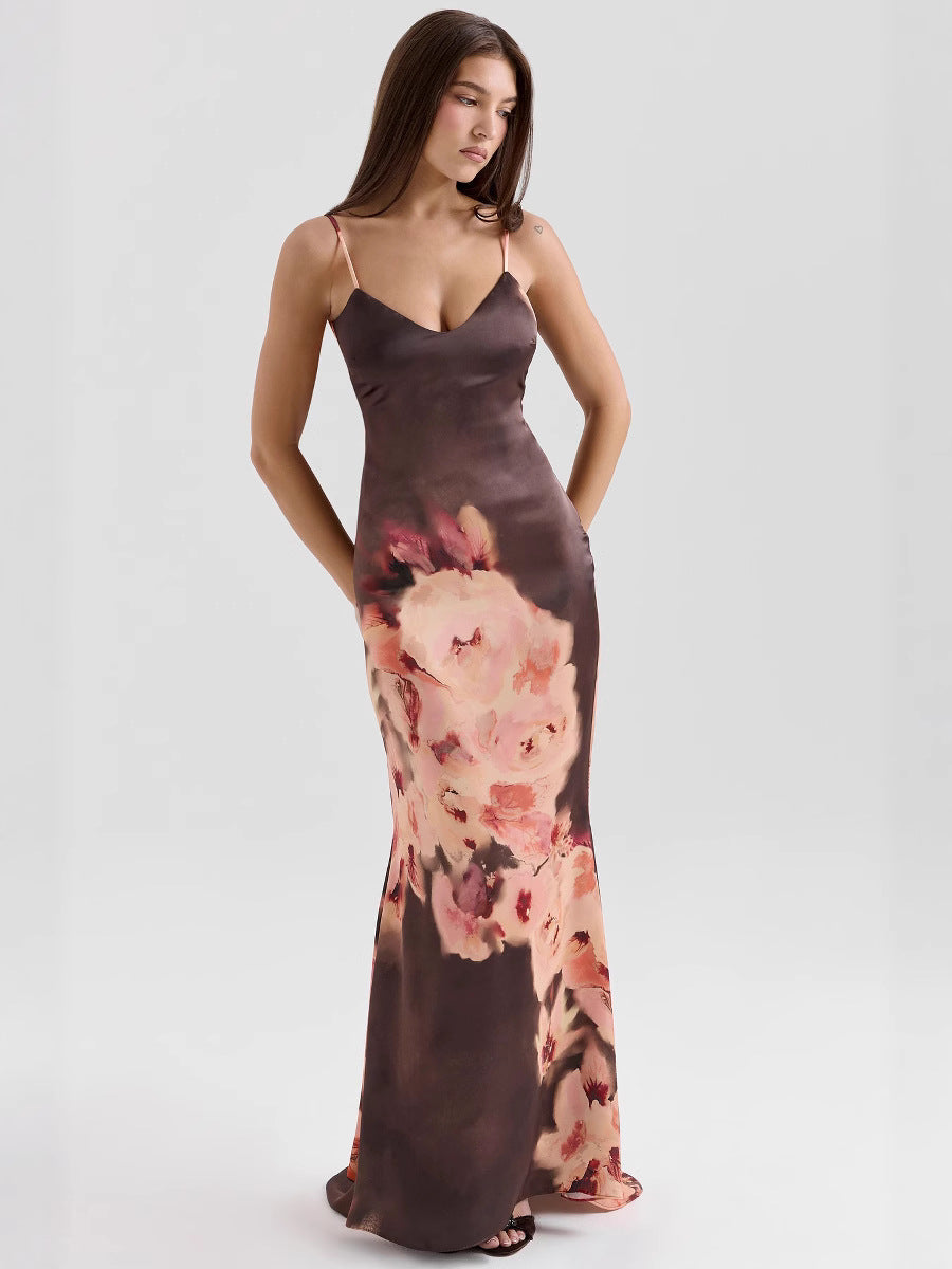 Viva Backless Maxi Dress