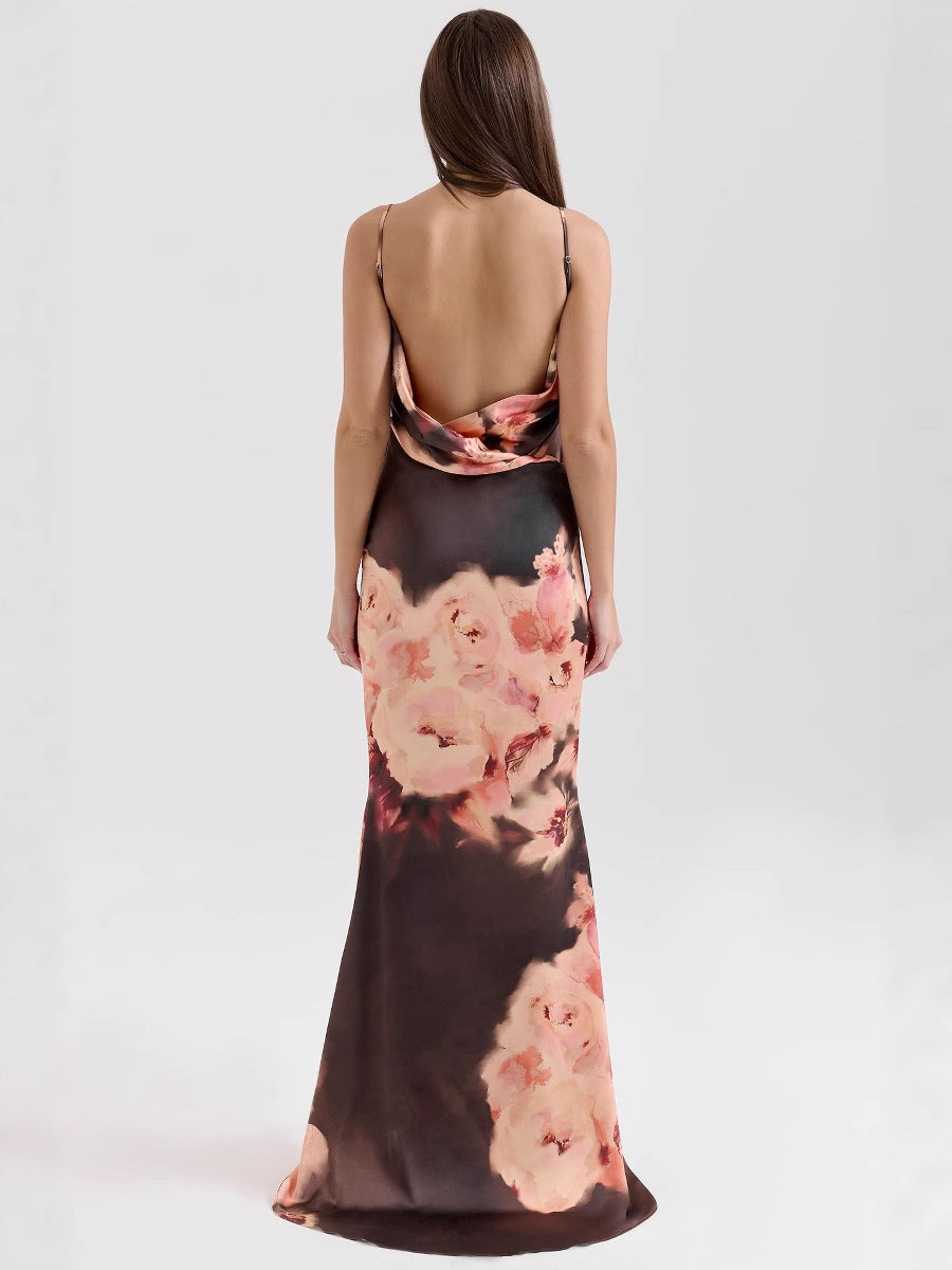 Viva Backless Maxi Dress