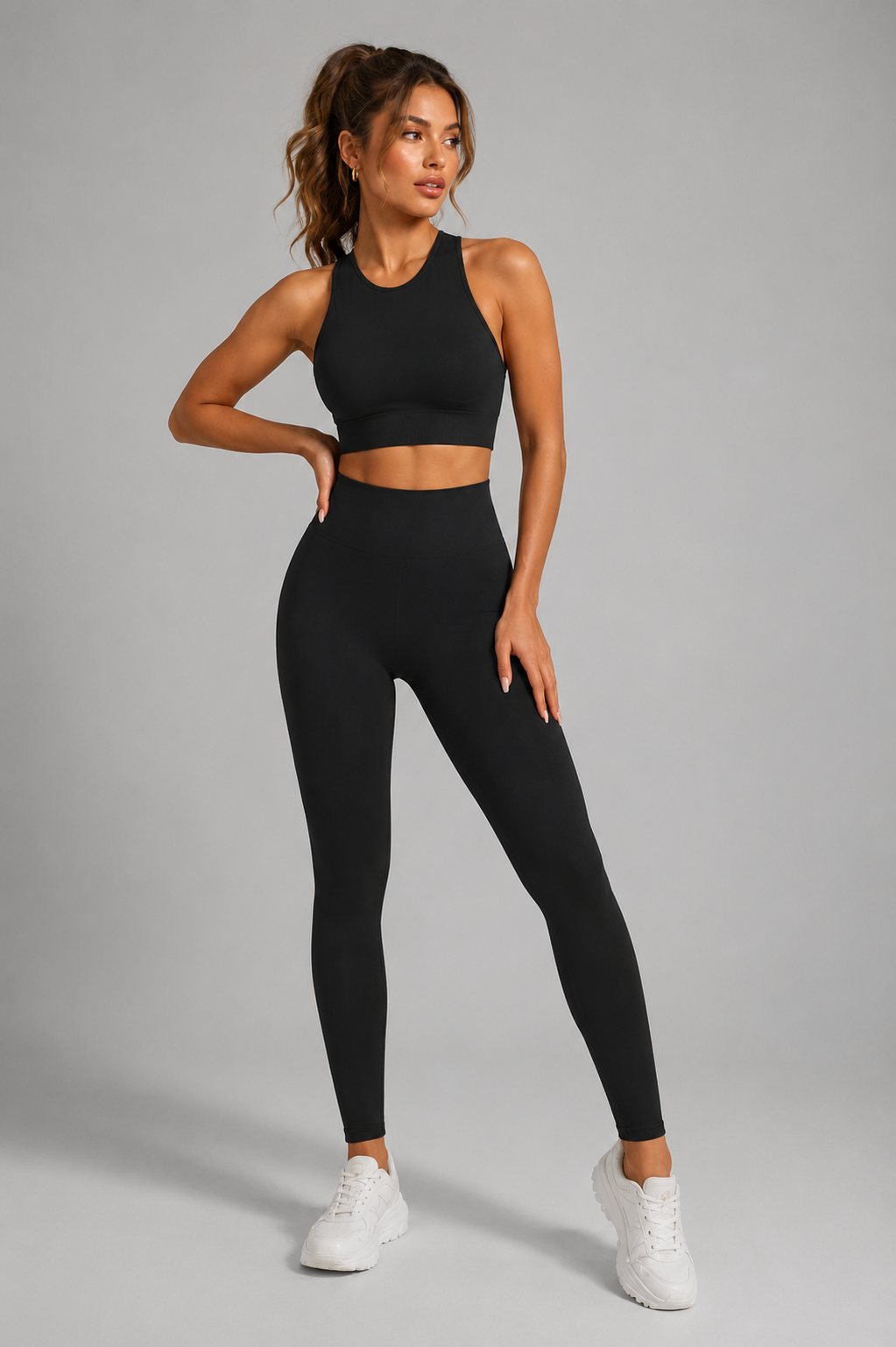 Tight-Fitting Seamless Set