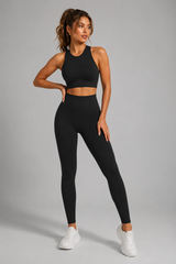 Tight-Fitting Seamless Set