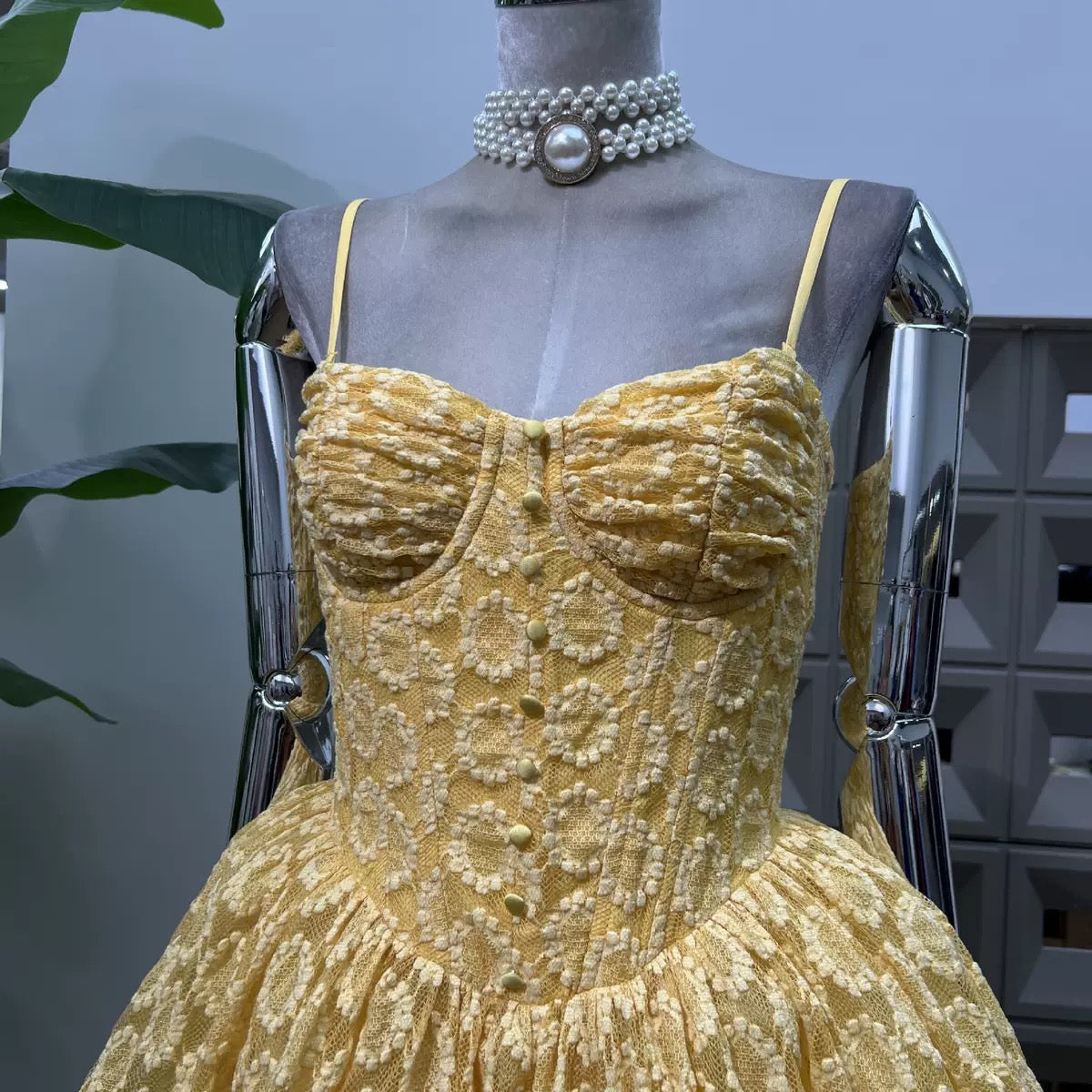 Luminelle Lace Mini Dress