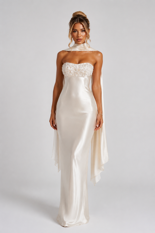 Aurelia Beaded Maxi Dress