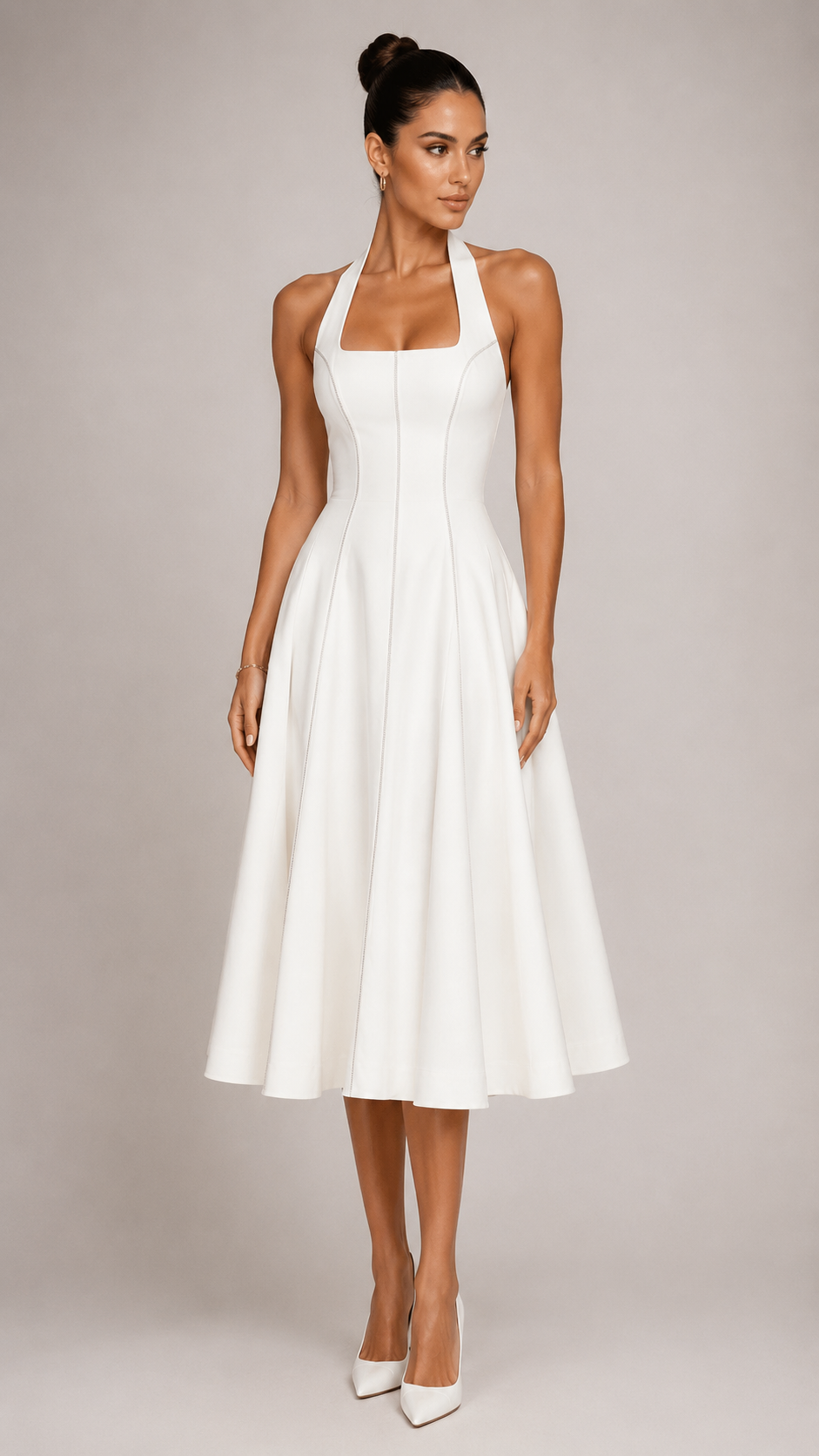 Verona Halter Maxi Dress