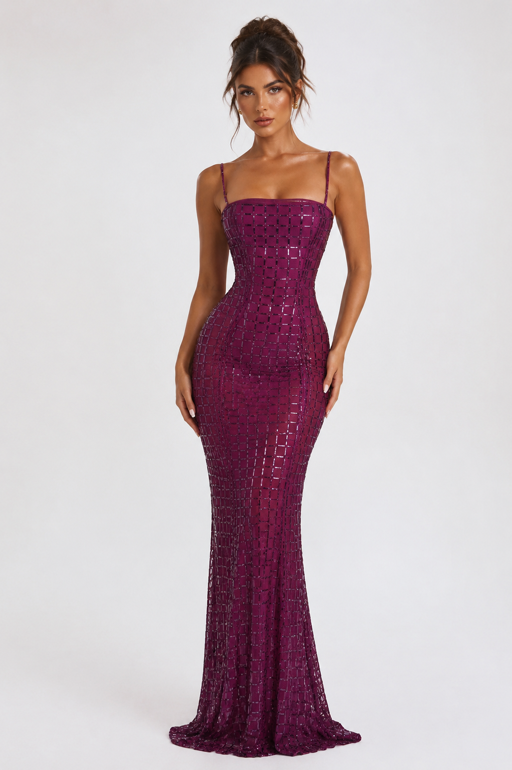 Seraphine Mesh Maxi Dress