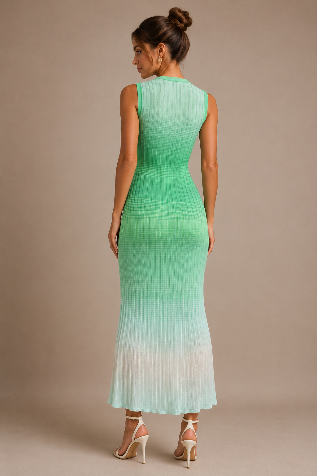 Luméra Gradient Knit Maxi Dress